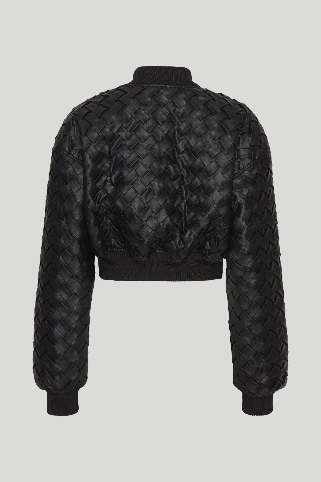 Rotate Braided Bomber Jacket