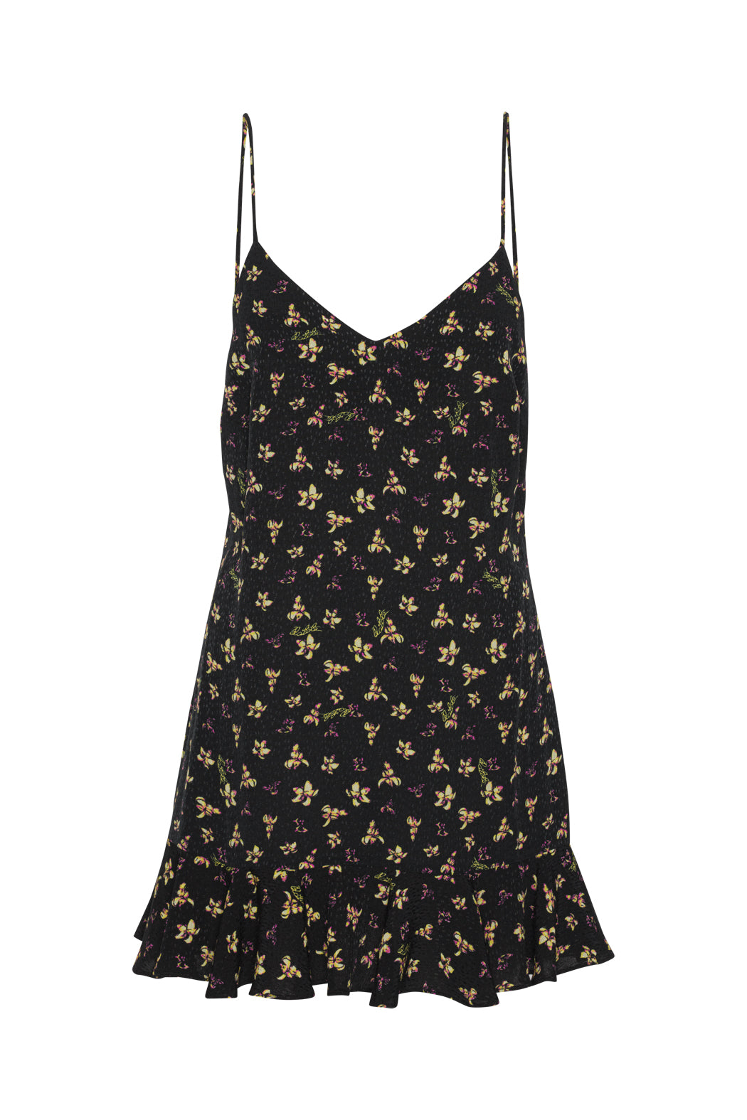 Jacquard Mini Slip Dress