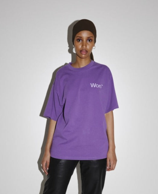 Won Hundred The Staff tee purple