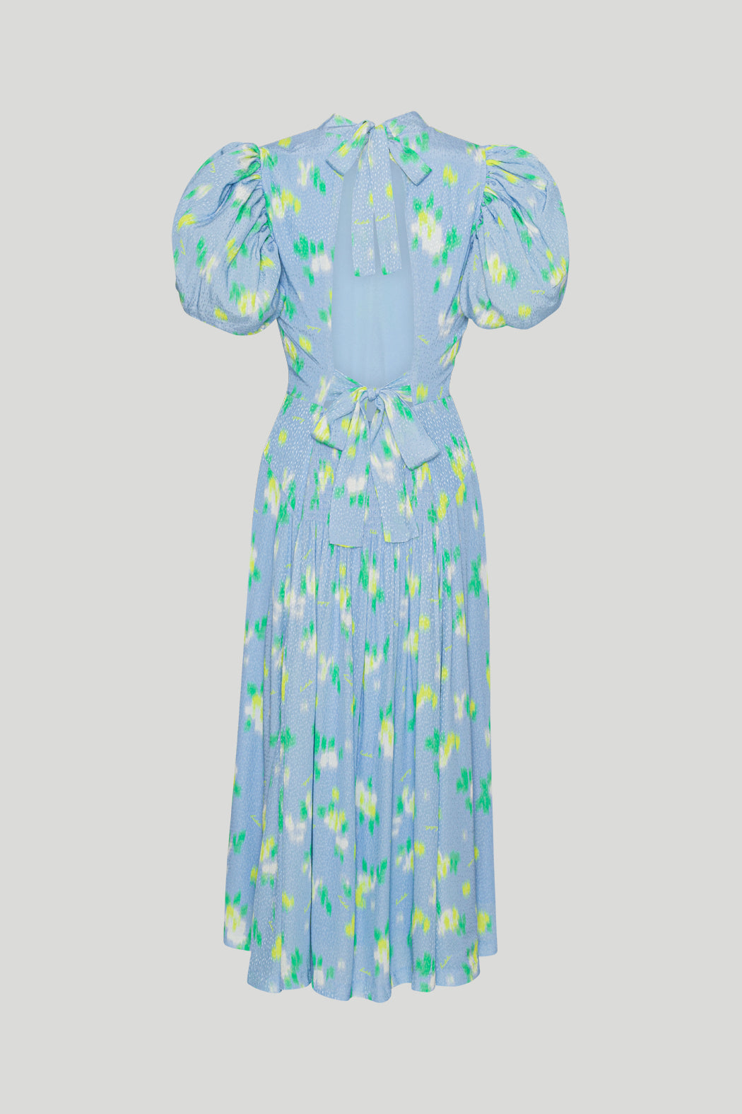 Rotate Jacquard Puffy Dress