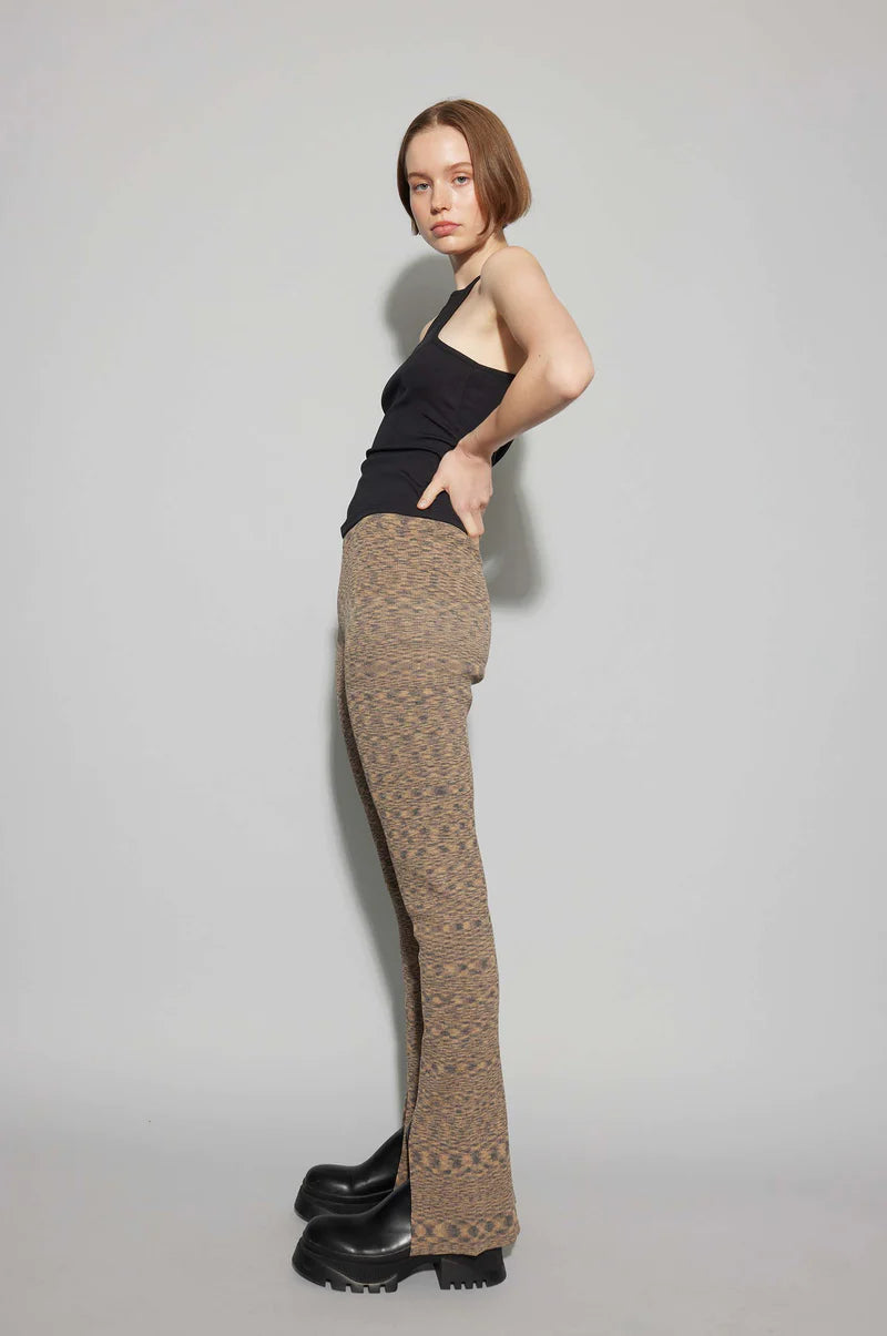 Oval Square Pool Knit Pants