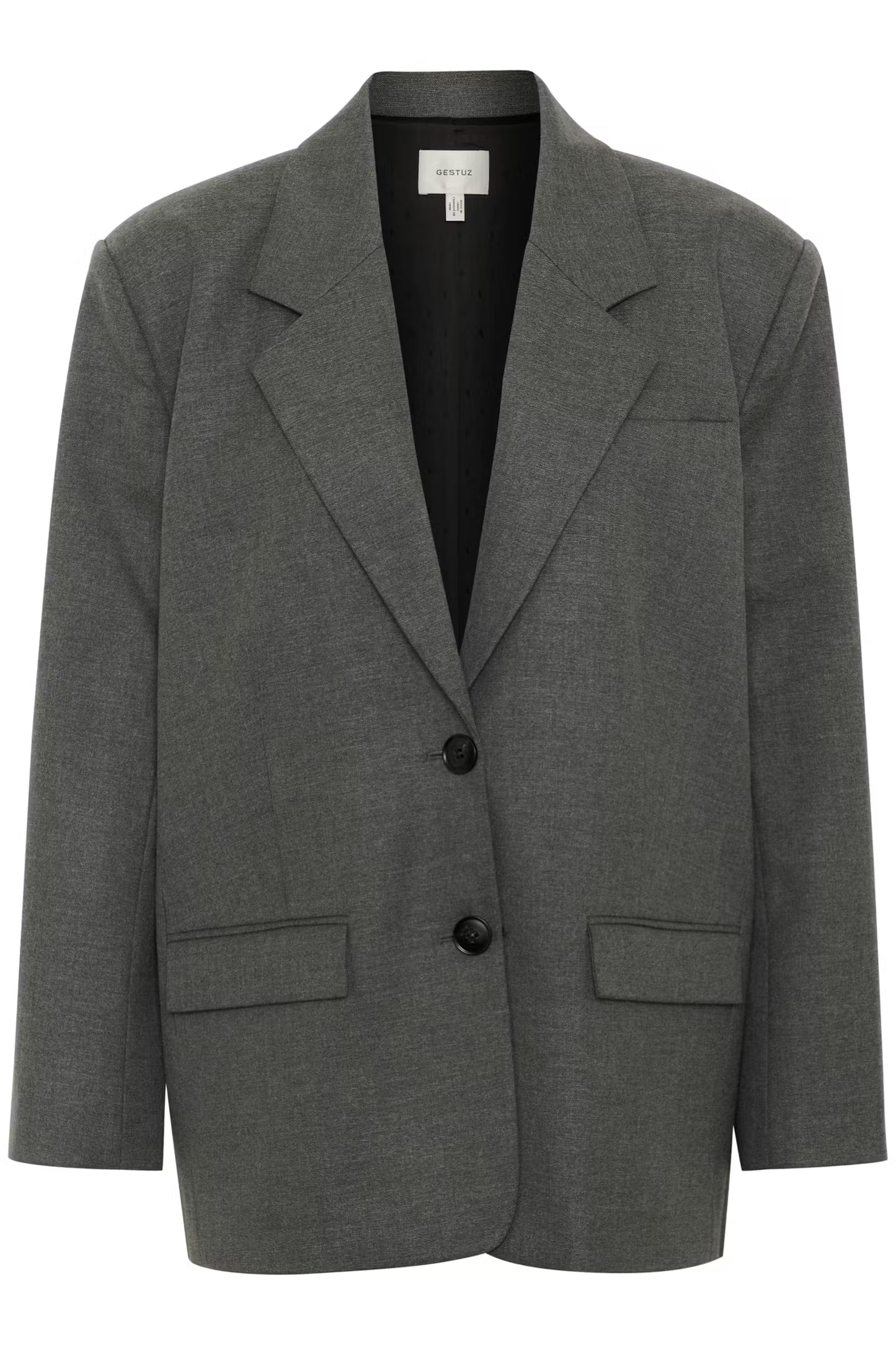 Gestuz Paula Oversized Blazer grau