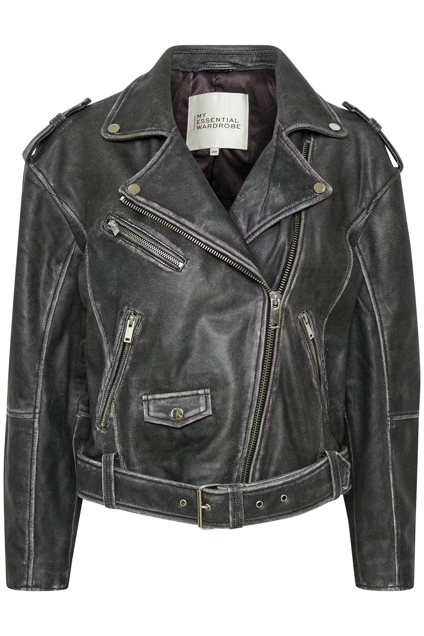 My Essential Wardrobe 01 Gilo Leather Jacket