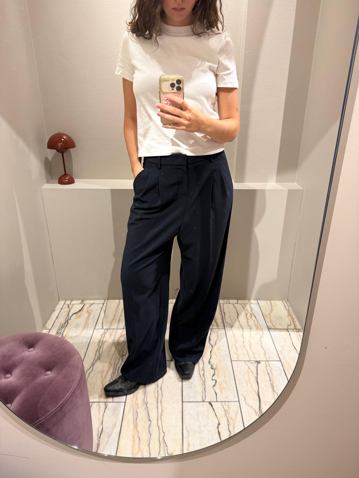 Noa Fluid Cade Hose Navy