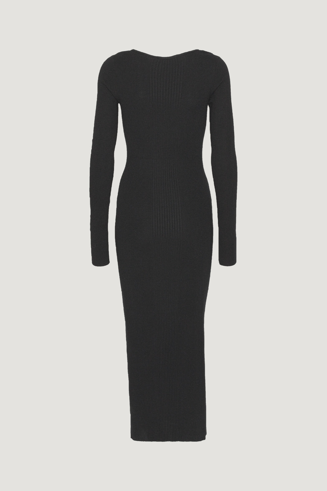 Remain Dense Curved Neck Dress