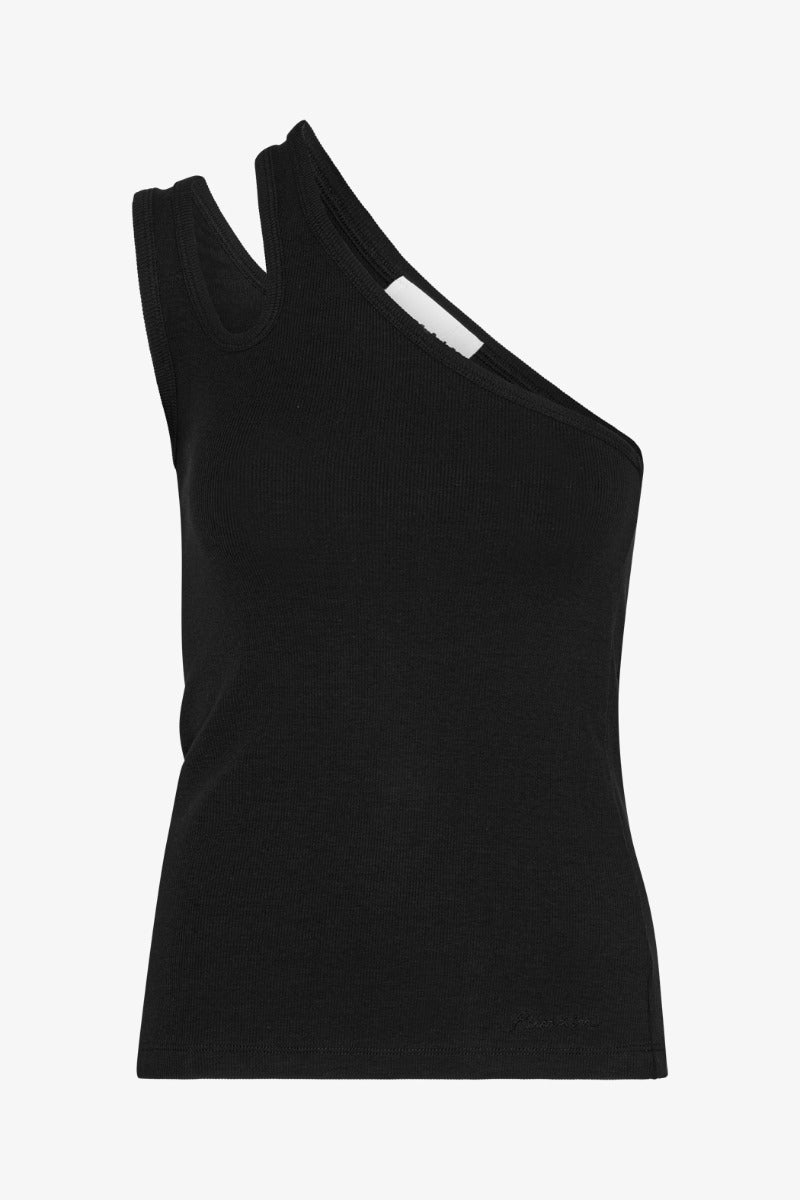 Remain Jersey One-Shoulder Top