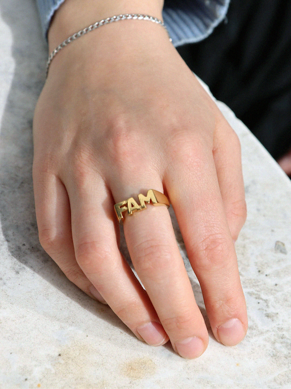 Maria Black FAM Ring Gold