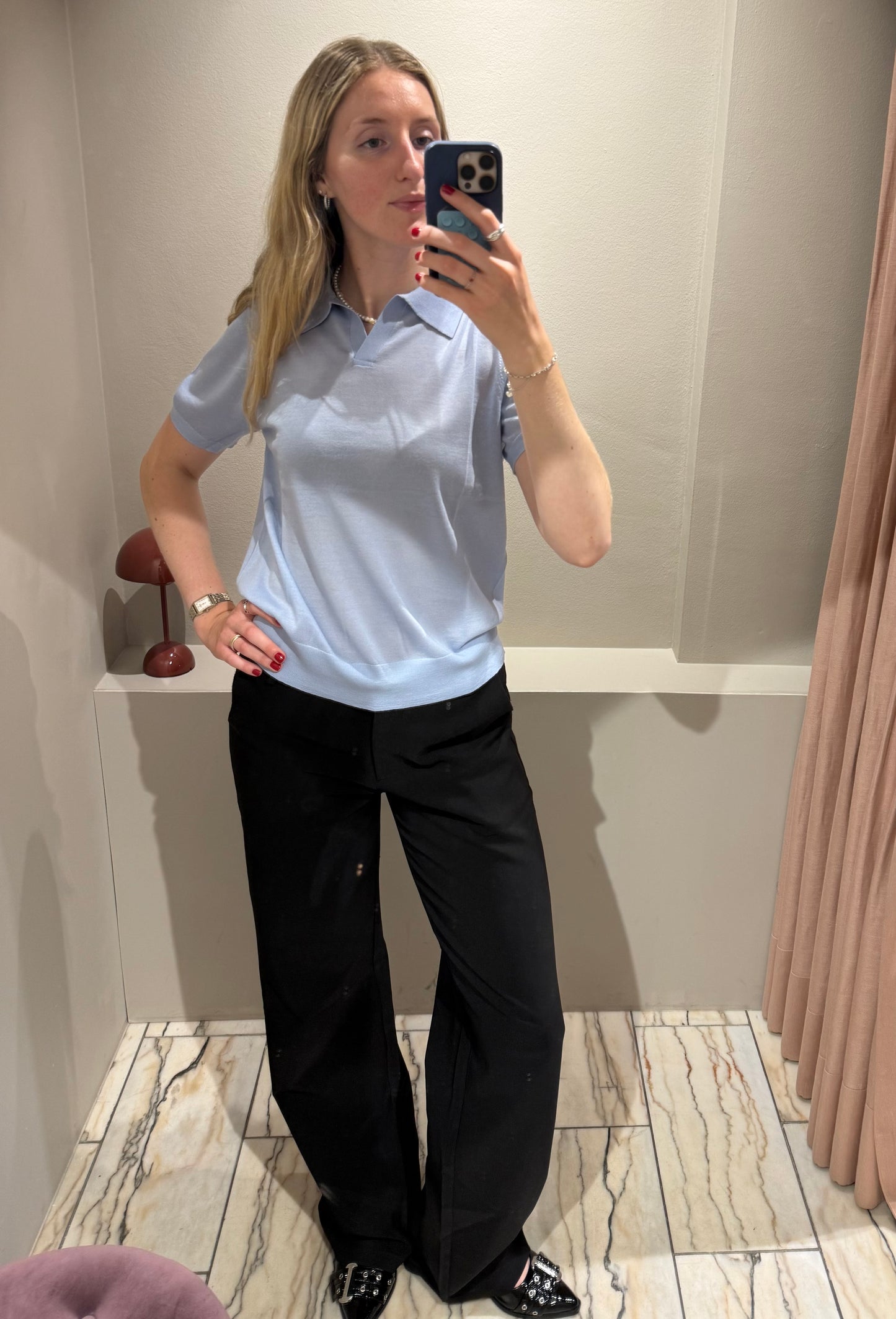 g-Polo Blau