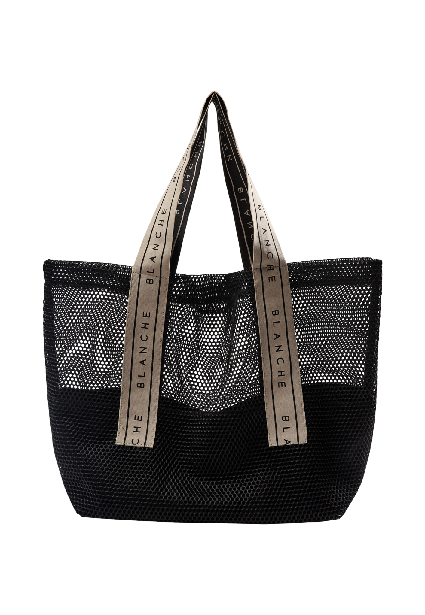Blanche TOTE LOGO schwarz