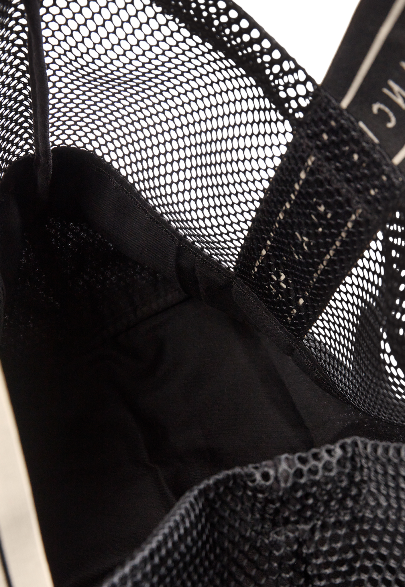 Blanche TOTE LOGO schwarz