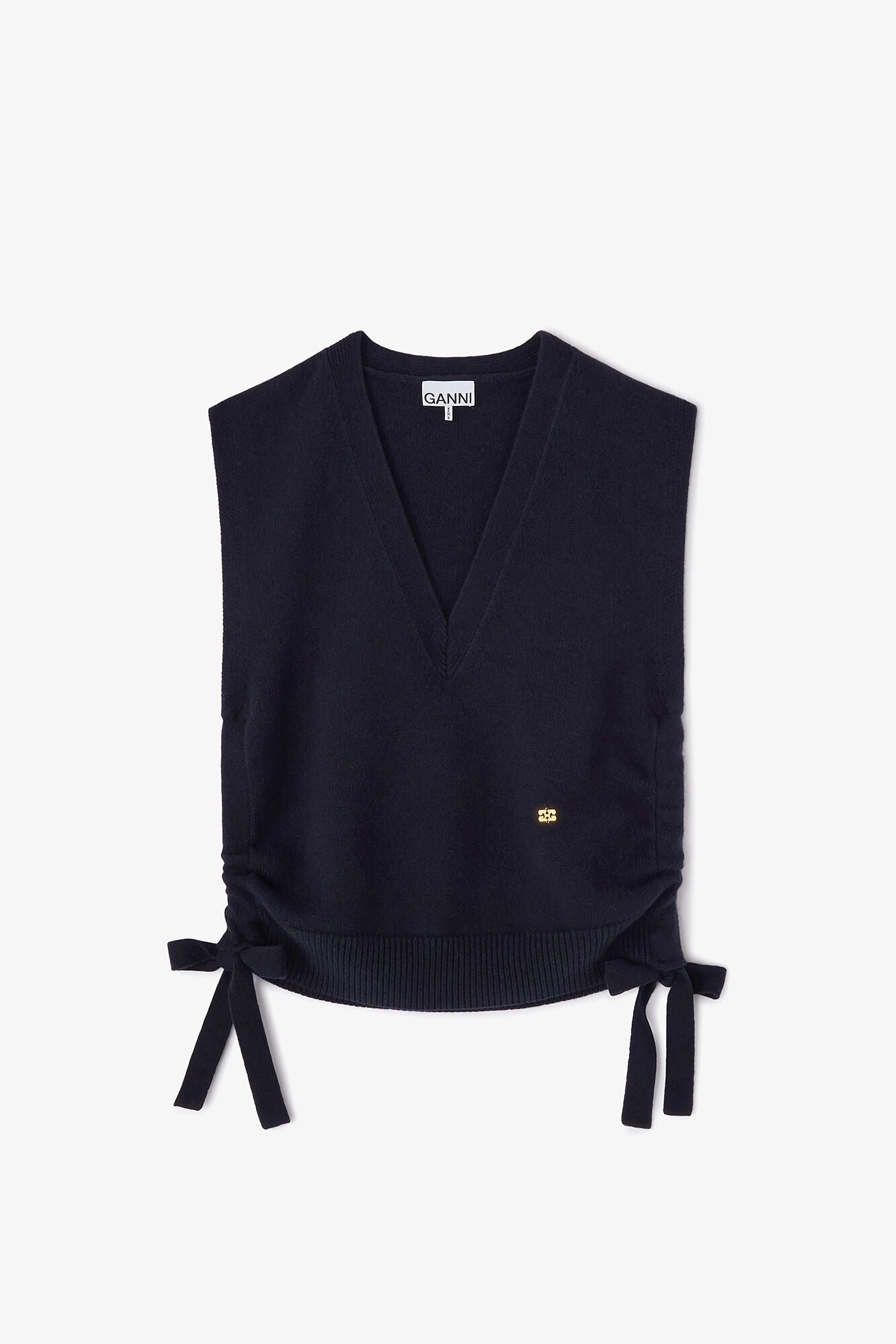 GANNI Compact Wool Sky Captain