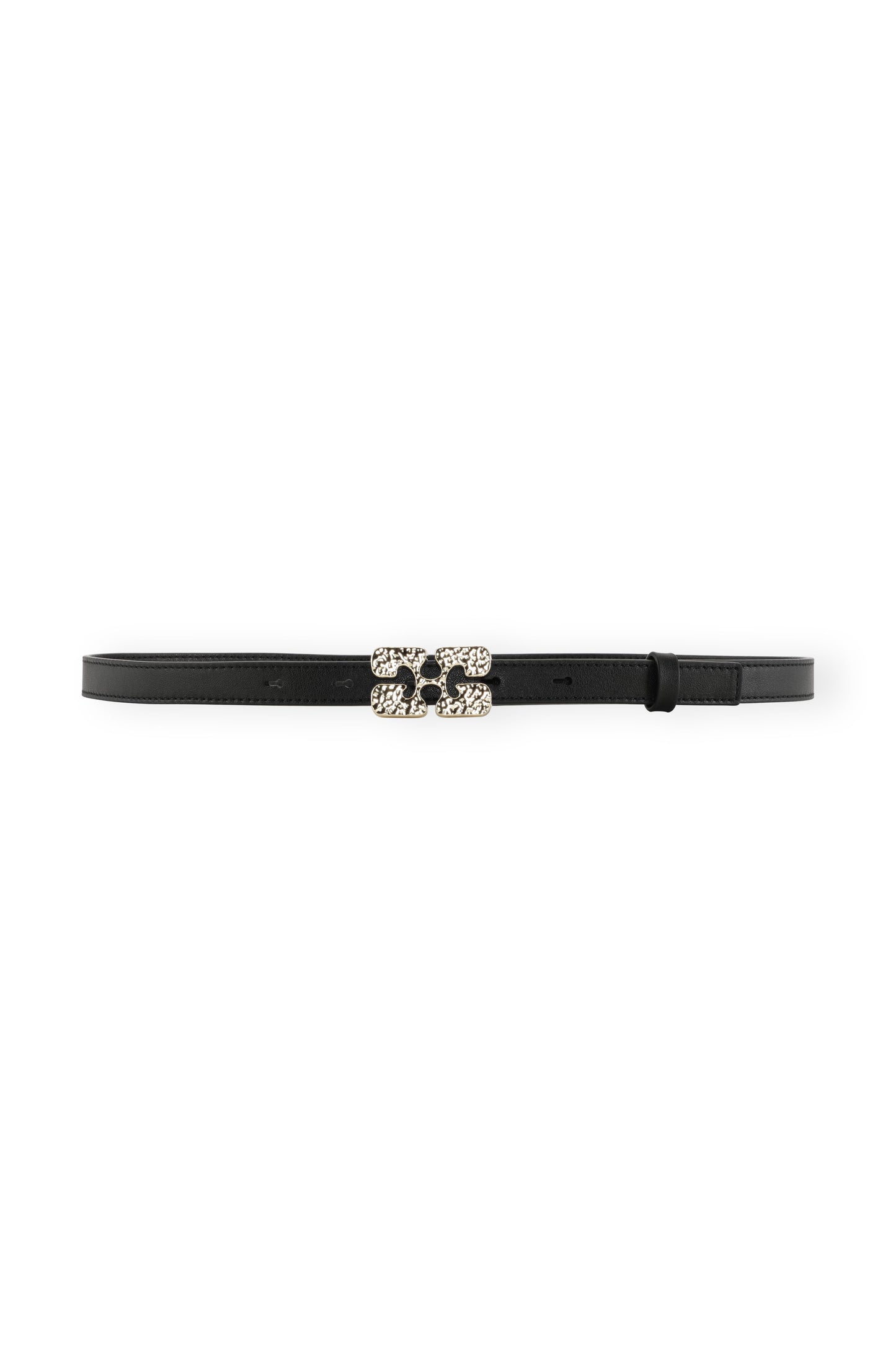 GANNI Metal Logo Belt