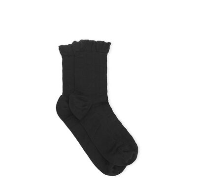 GANNI Short Ruffle Socks