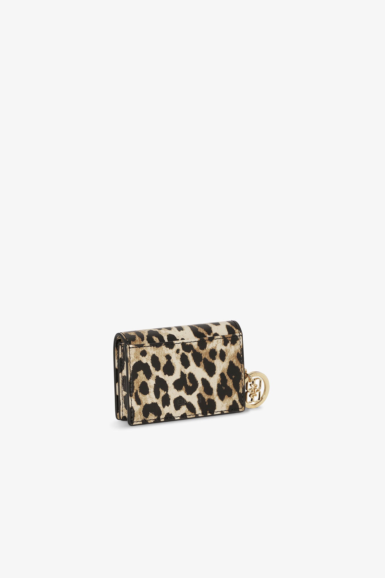 GANNI Ganni Bou Card Holder With Flap Print