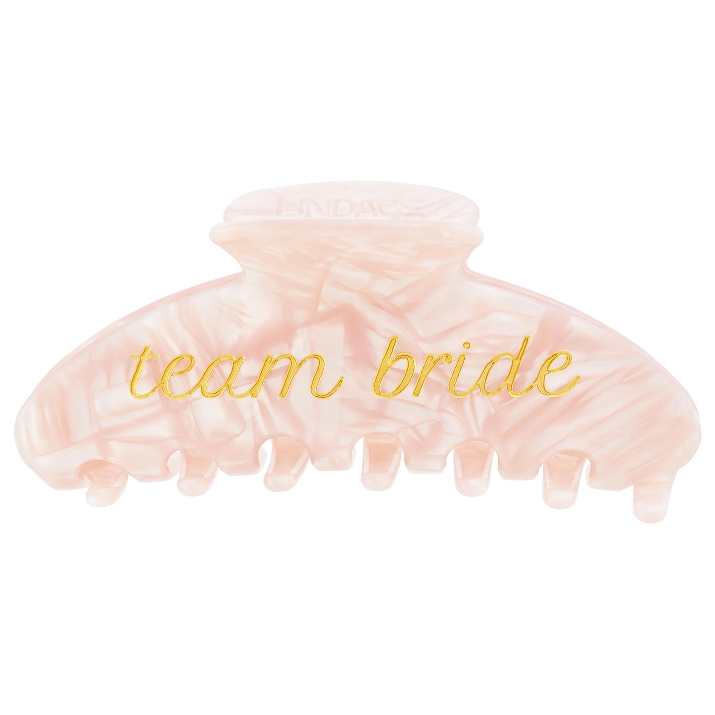 Lindace Ace Clip TEAM BRIDE in Bridal Rosé (graviert)