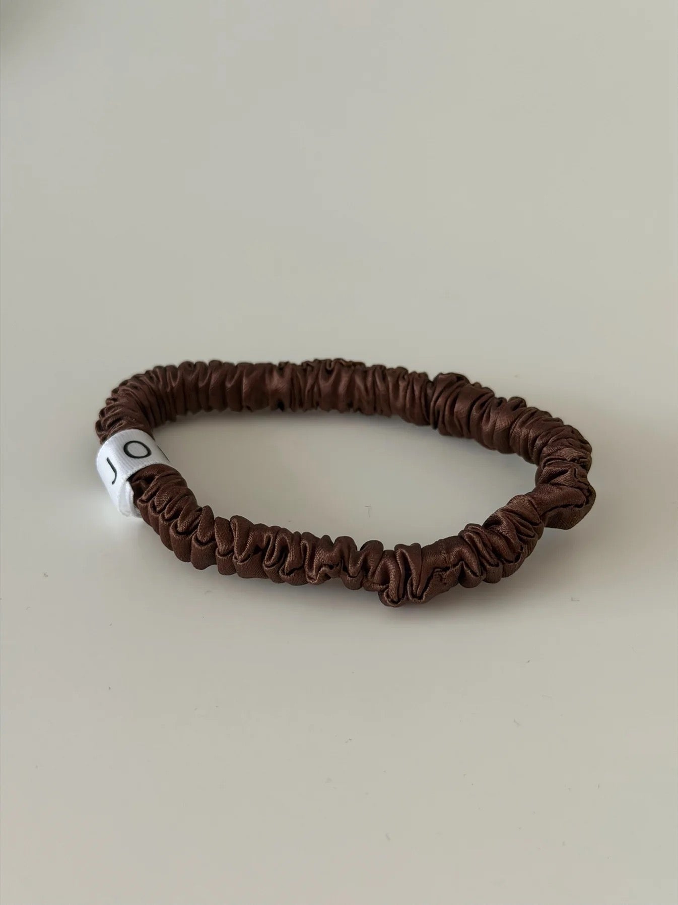 Essential Silk Scrunchies Choco