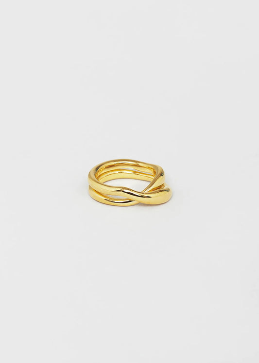 CECILIA RING · GOLDPLATED