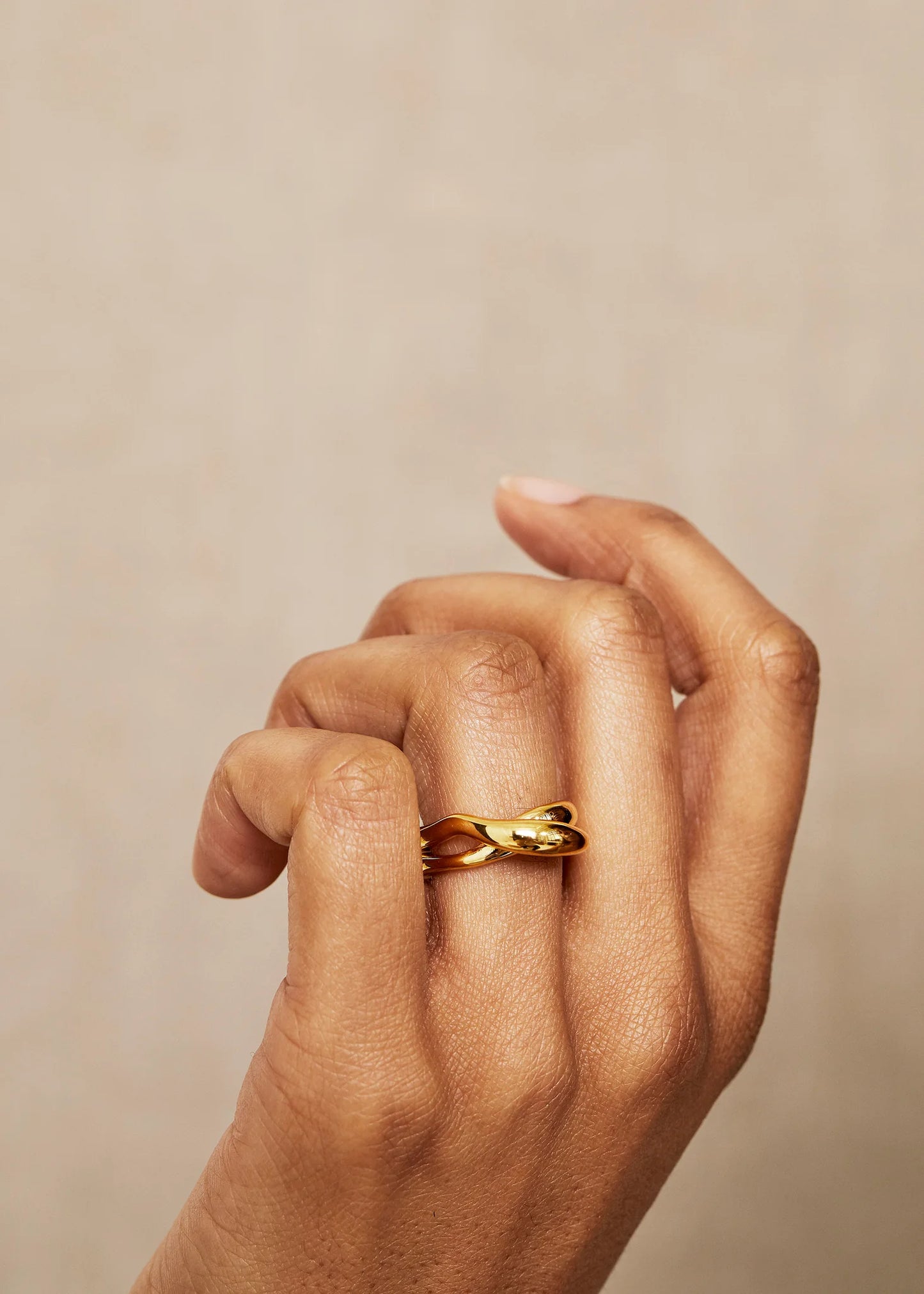 CECILIA RING · GOLDPLATED