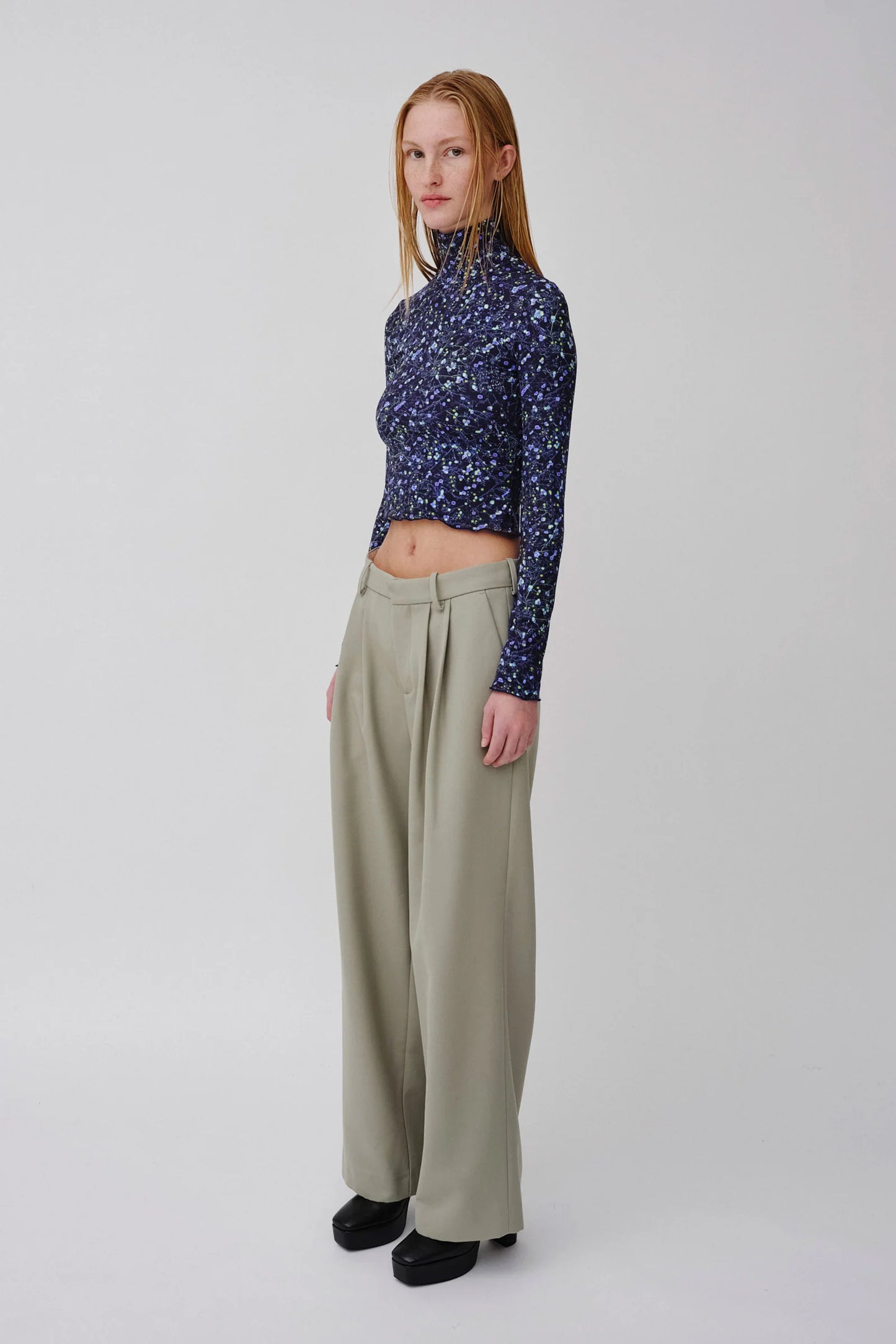 Won Hundred Camille Pant Seagrass