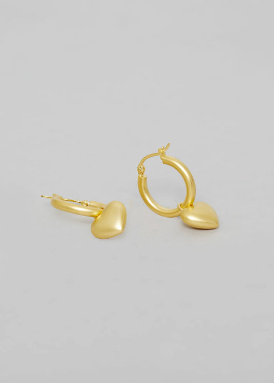 Trine Tuxen FIONA HOOP · GOLDPLATED
