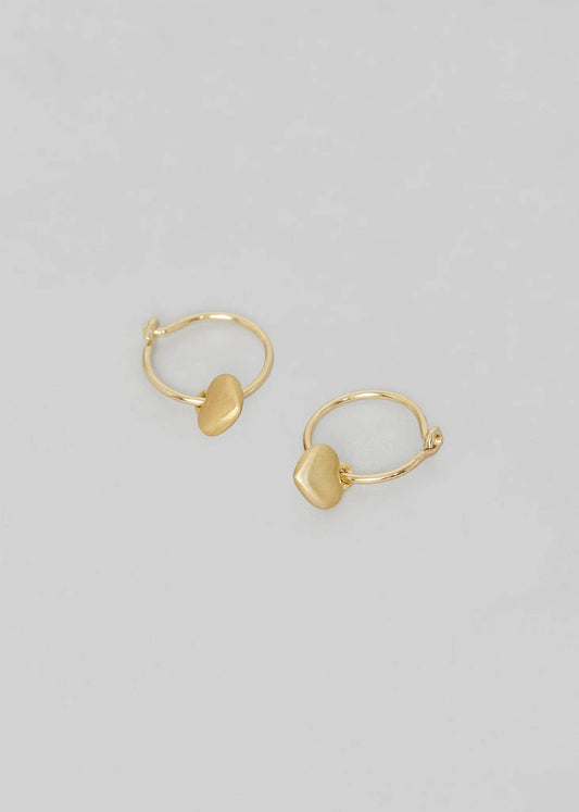 Trine Tuxen FREJA HOOP · GOLDPLATED