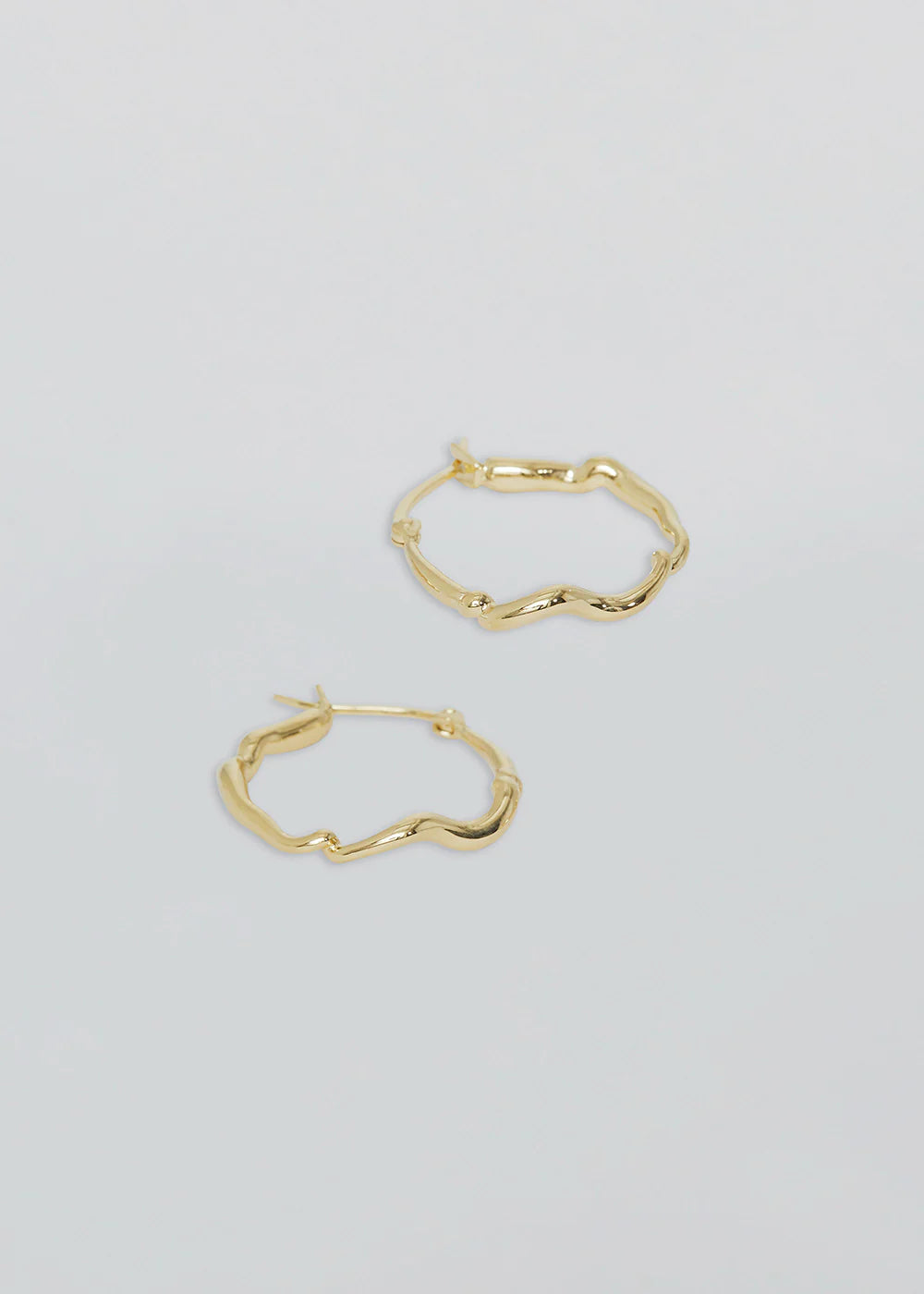 Trine Tuxen HAILEY HOOP · GOLDPLATED