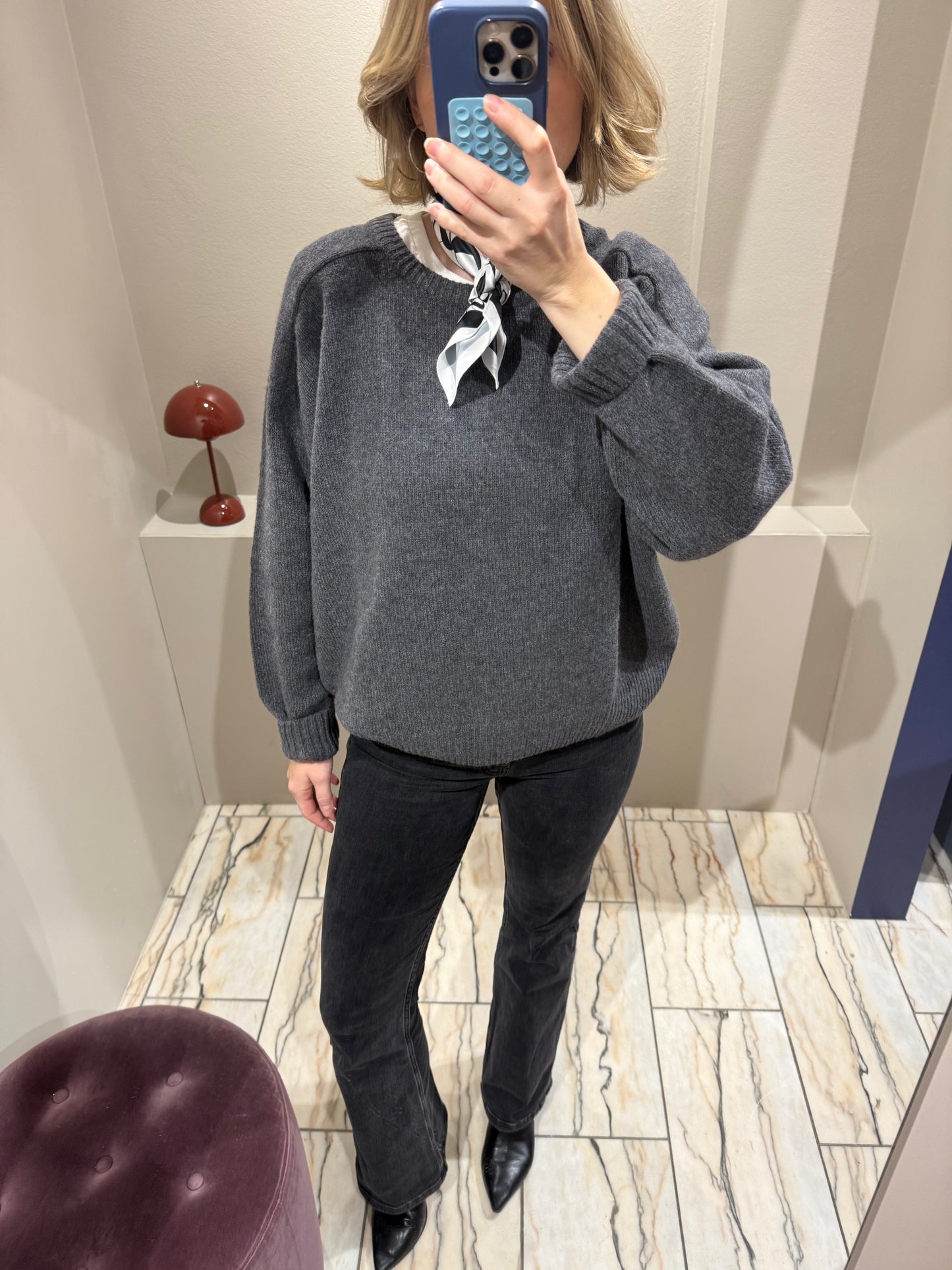 Grey Marl Mia Anthrazit