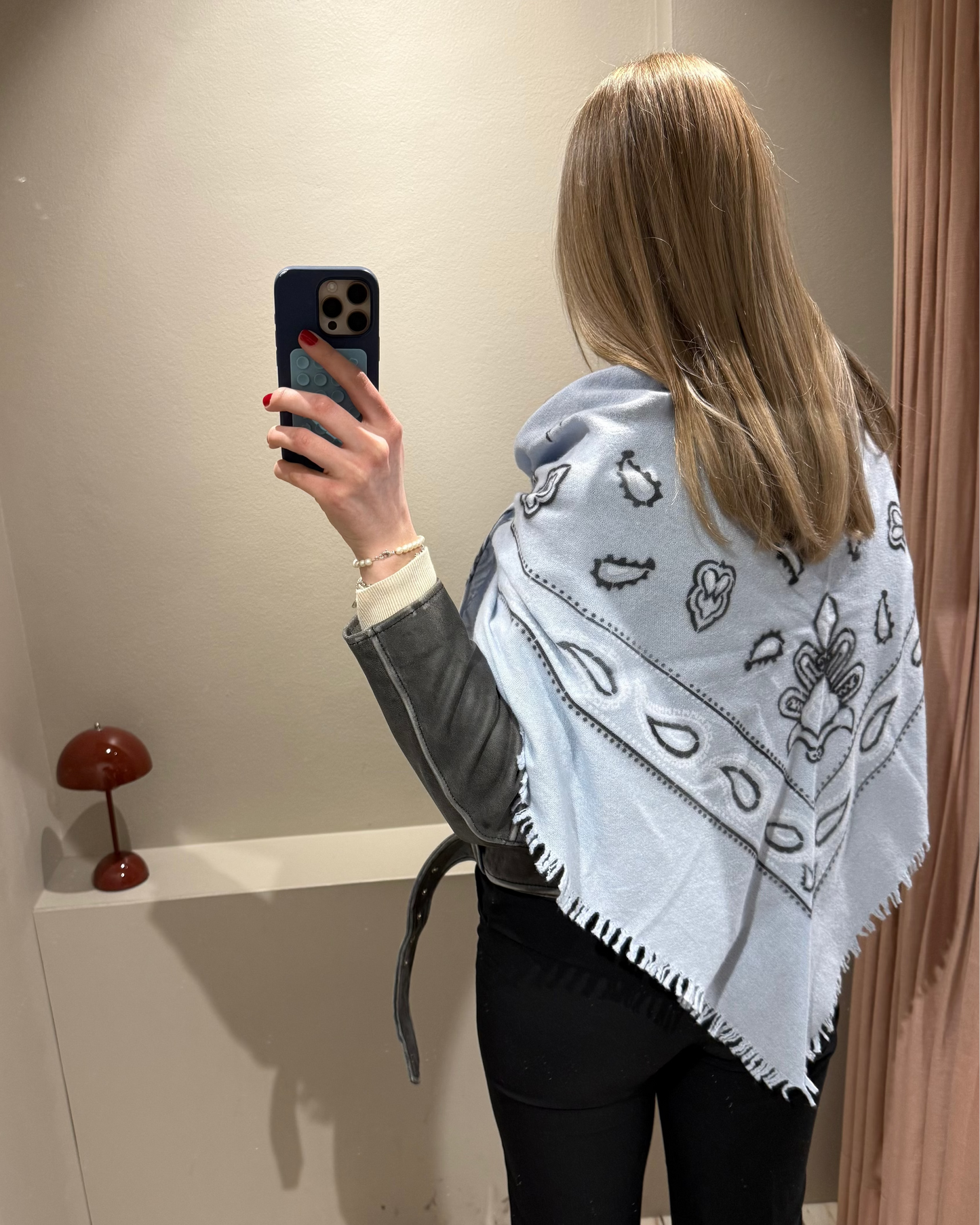 G-Paisley Scarf Fransen