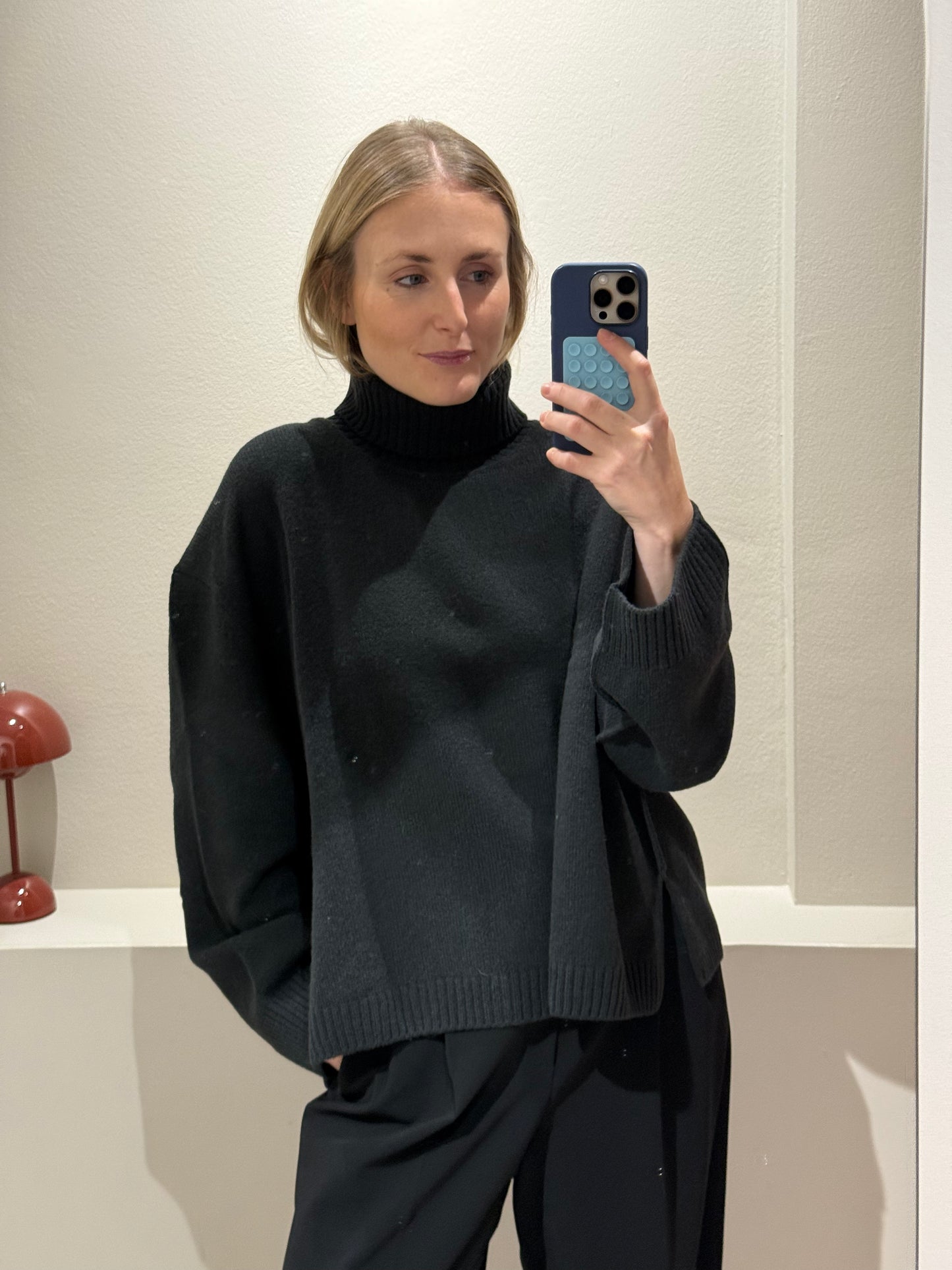 Grey Marl Frida Strick