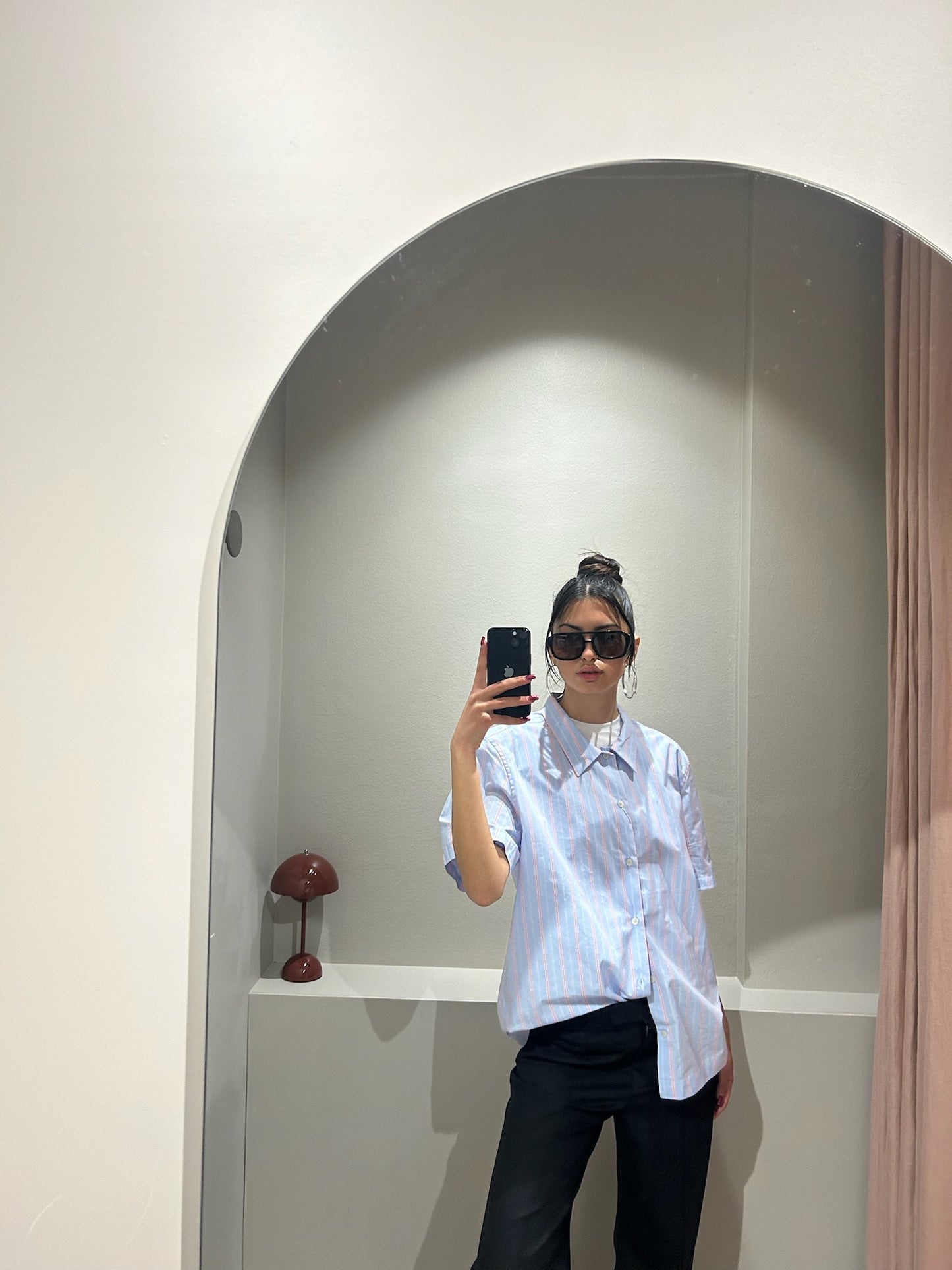 Won Hundred Kirk Stripe Shirt