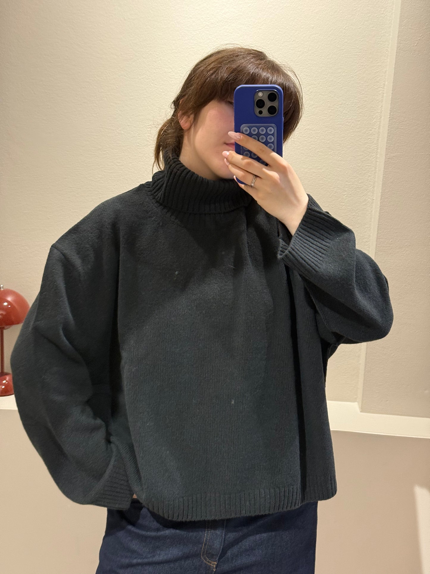 Grey Marl Frida Strick