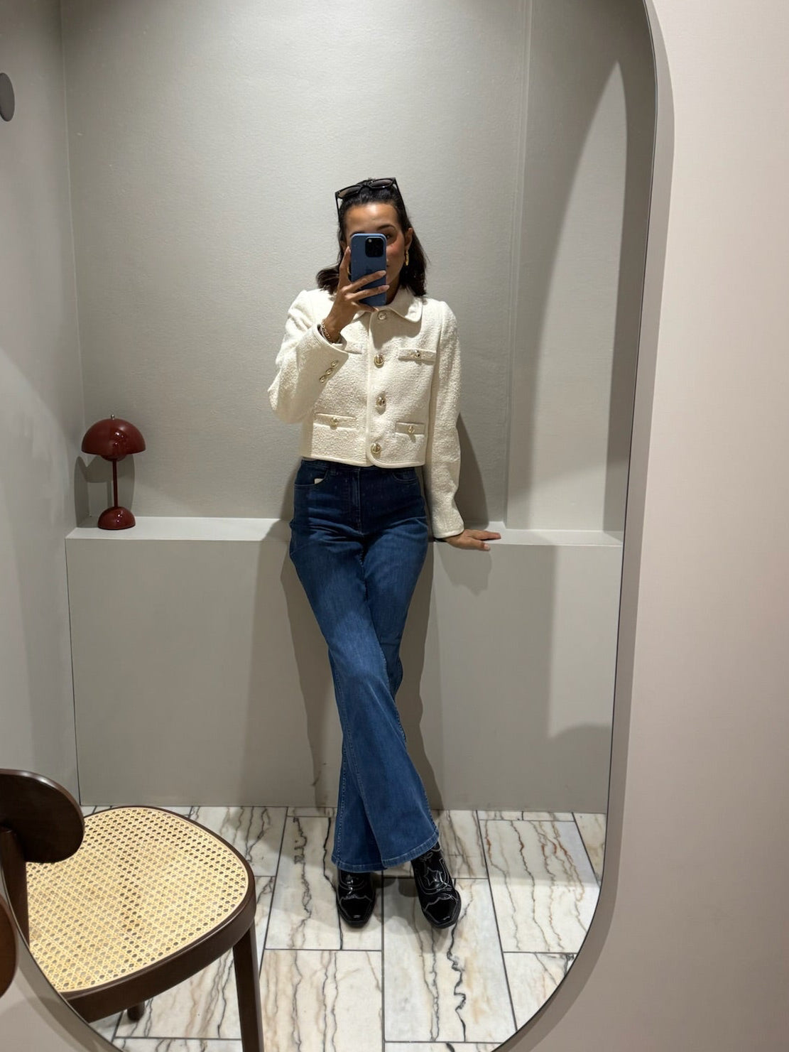 Gestuz RivyGZ Flared Jeans Blue