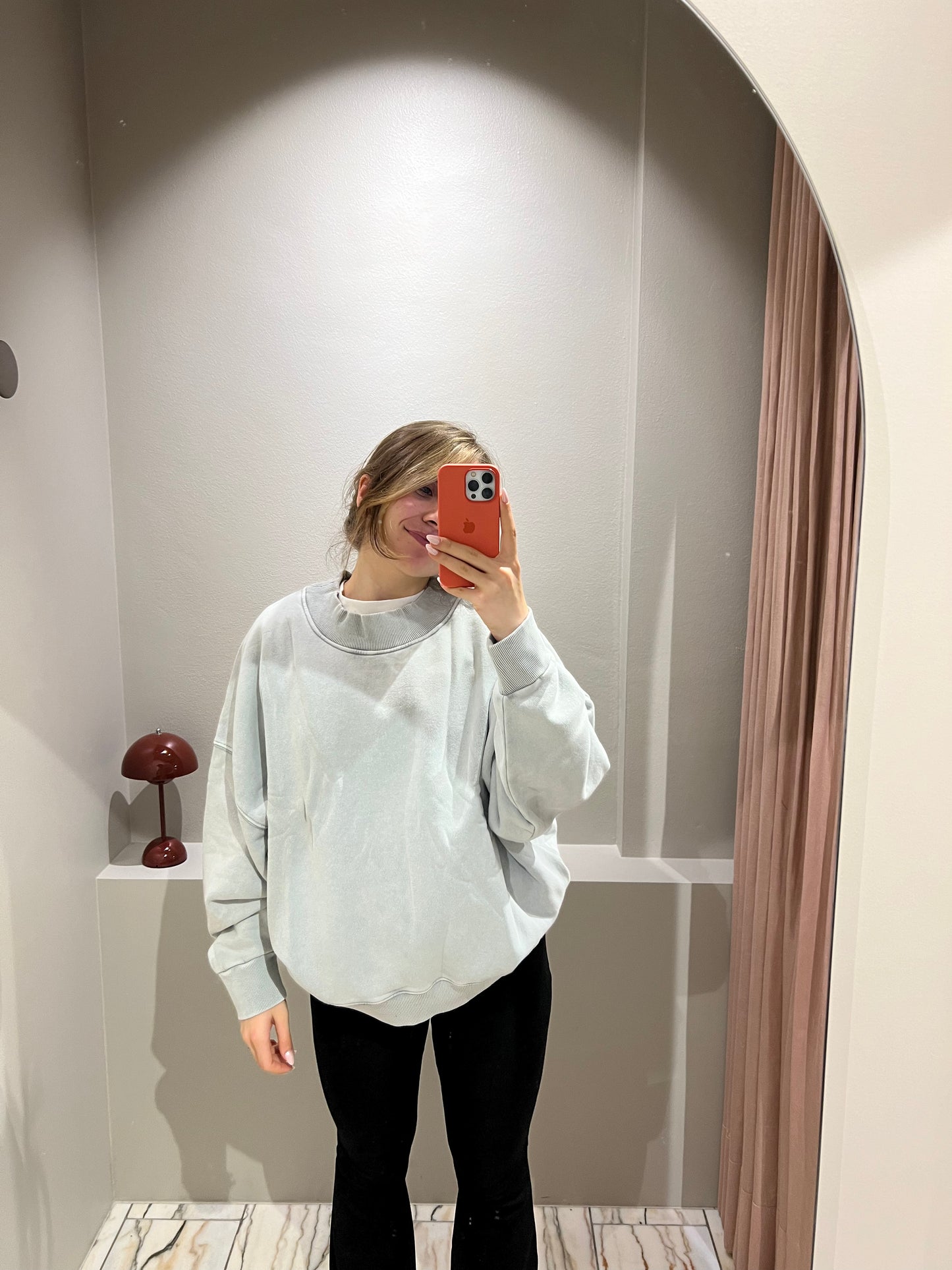 Grey Marl Sweater Salt Grey