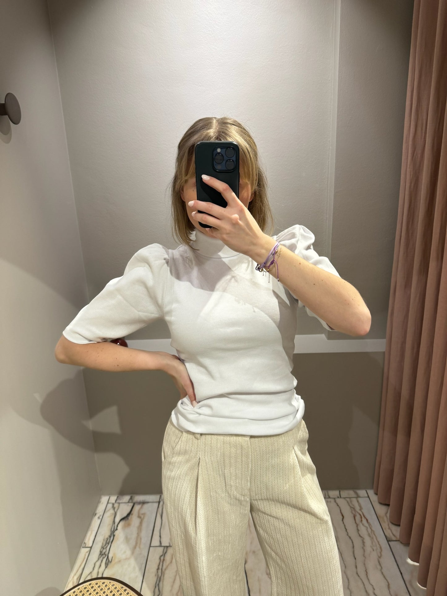 Gestuz DrewGZ ss puff blouse