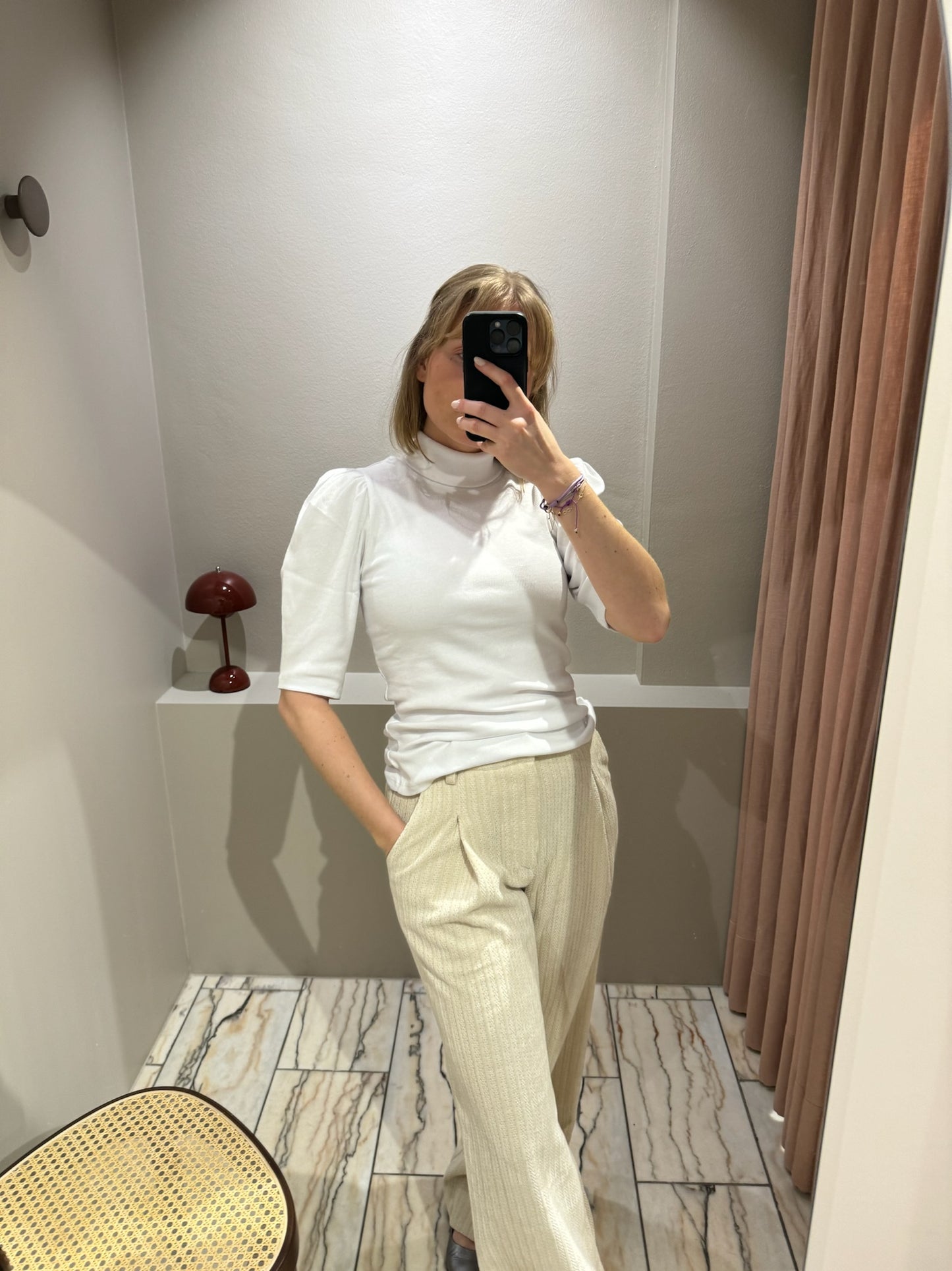 Gestuz DrewGZ ss puff blouse