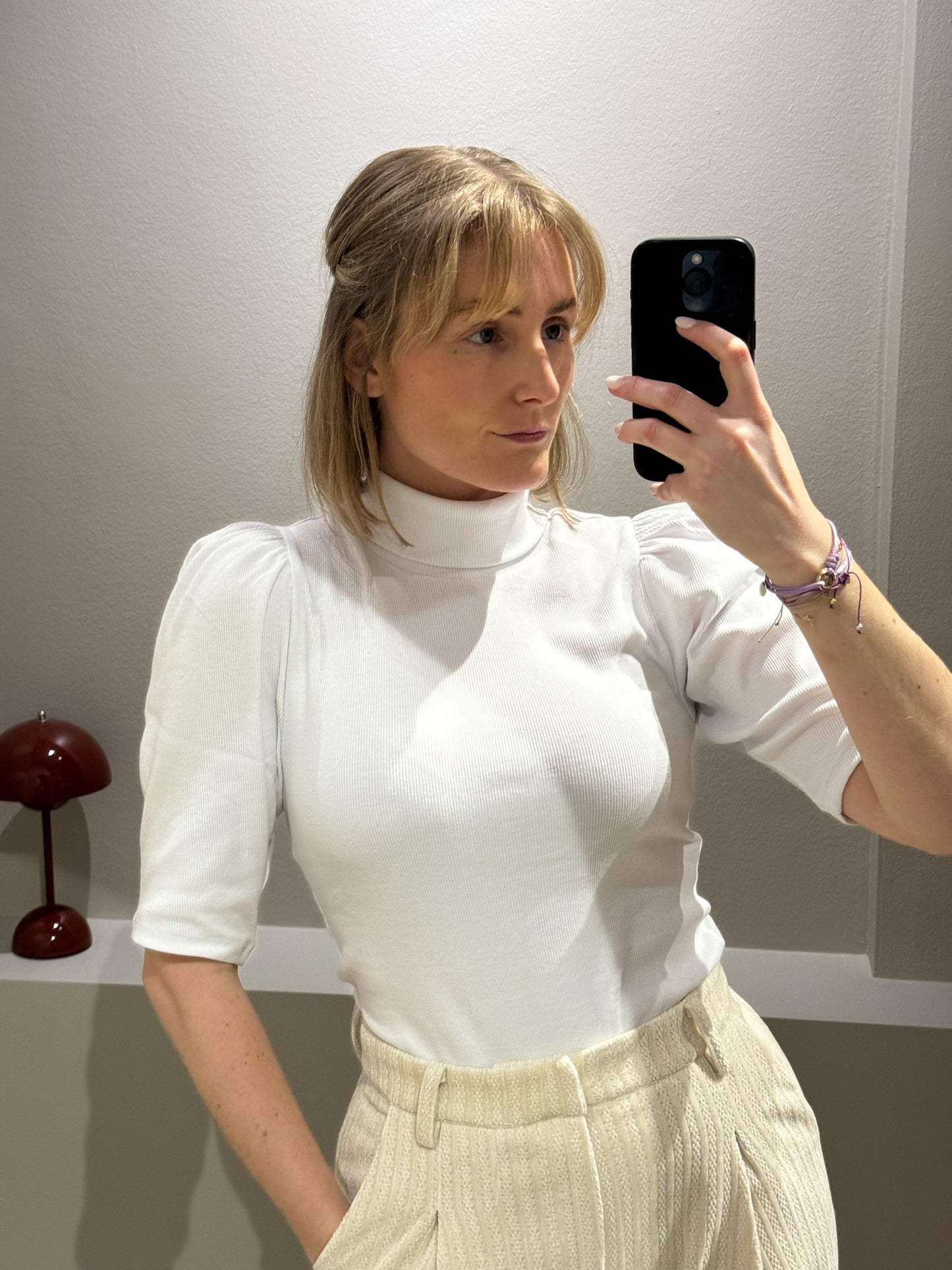 Gestuz DrewGZ ss puff blouse