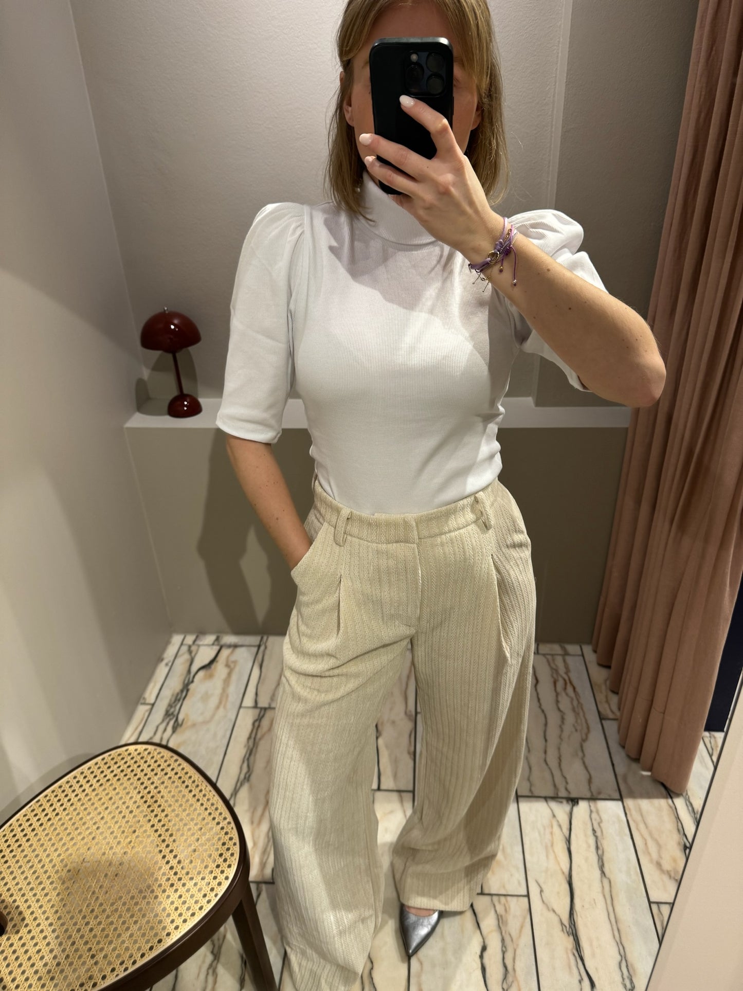 Gestuz DrewGZ ss puff blouse