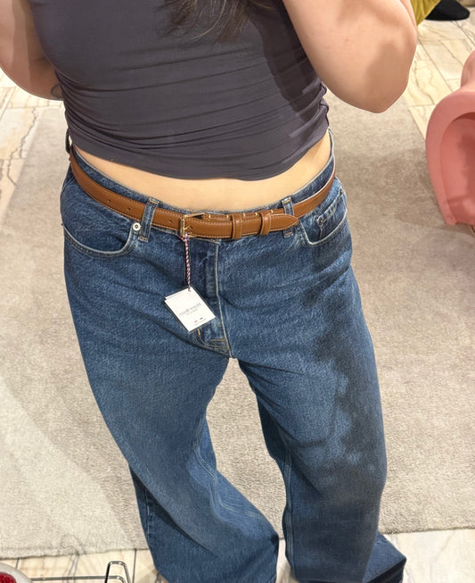 Maison Boinet Brown Havanna Smooth Belt