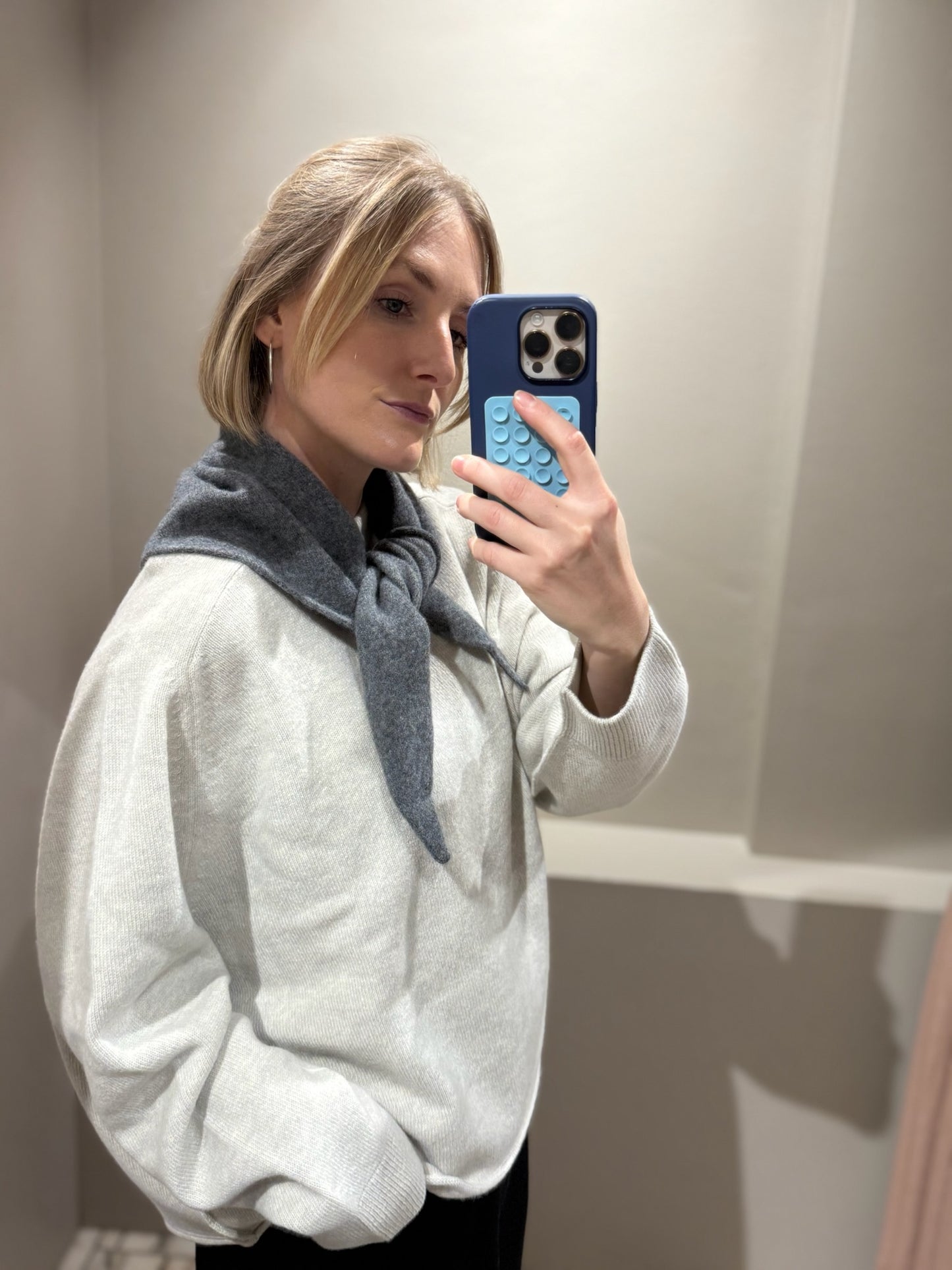 Le Bonnet Bandana Slate Grey