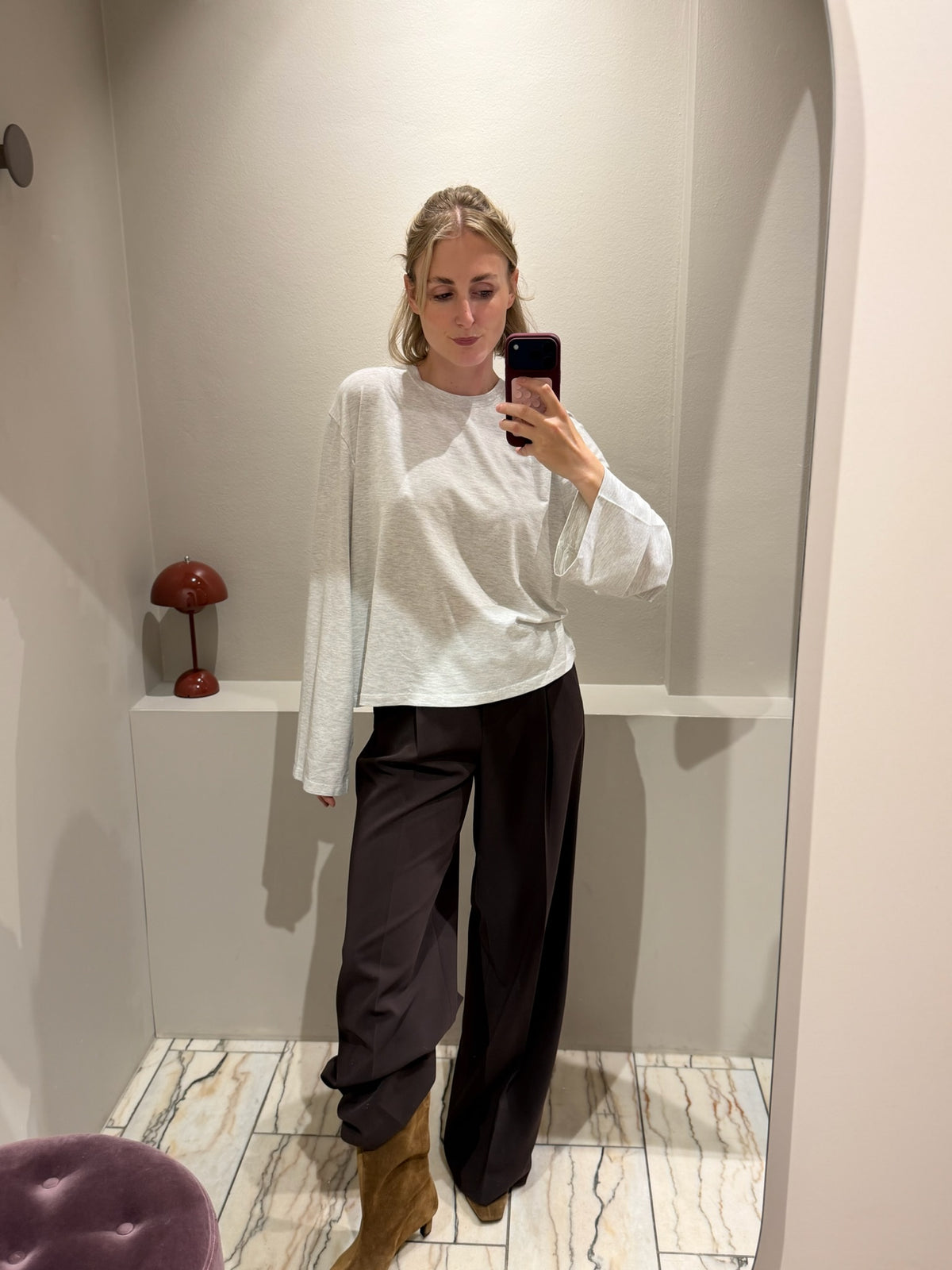 Ruby Longsleeve Grau