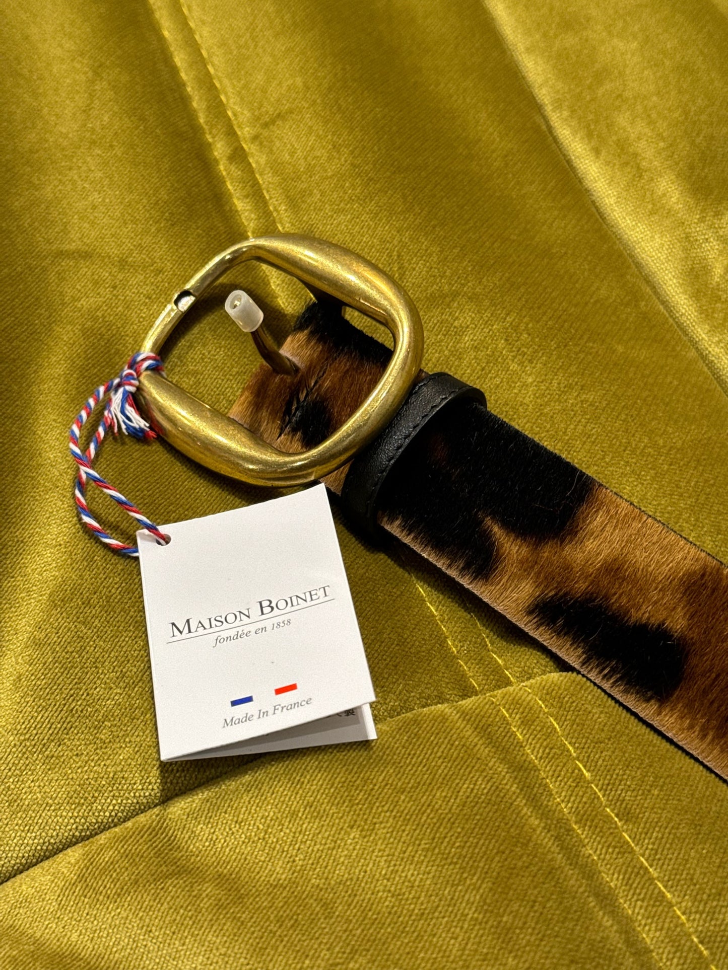 Maison Boinet Leopard Gürtel