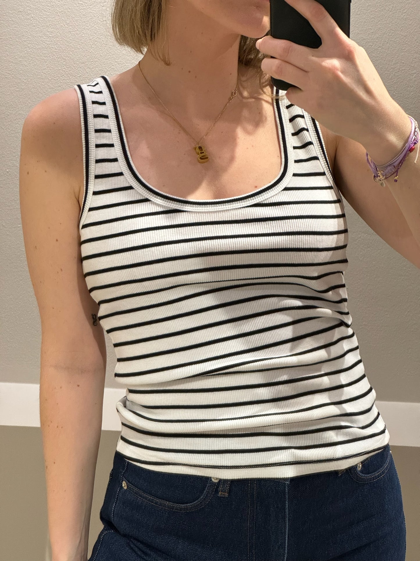 Gestuz DrewGZ sl reversible stripe top