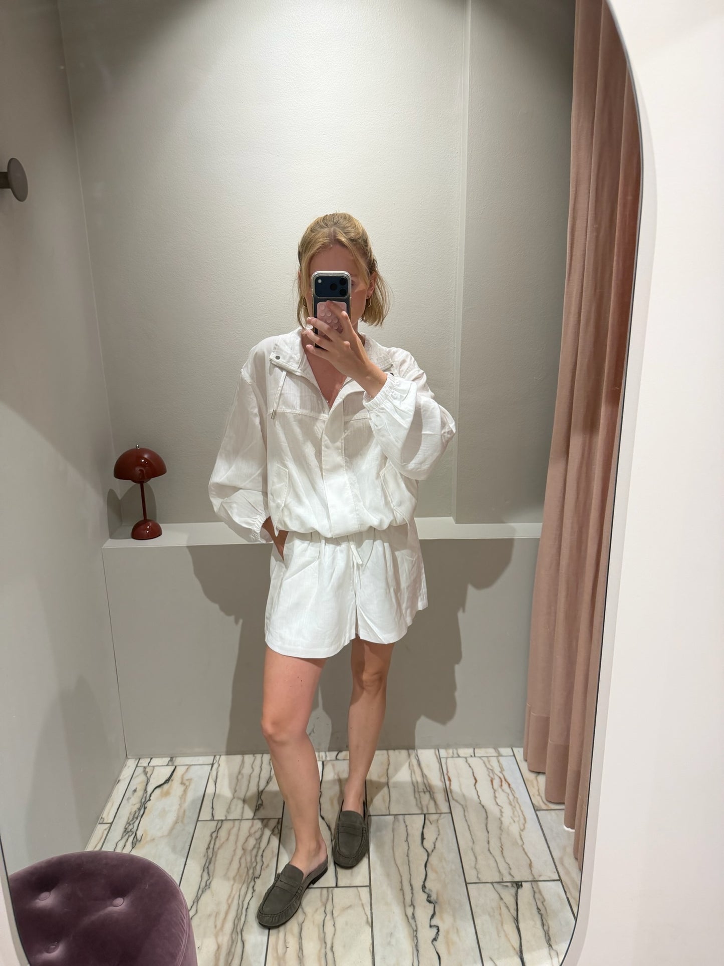 gennyfromtheblog Resort Linen Shorts Salt