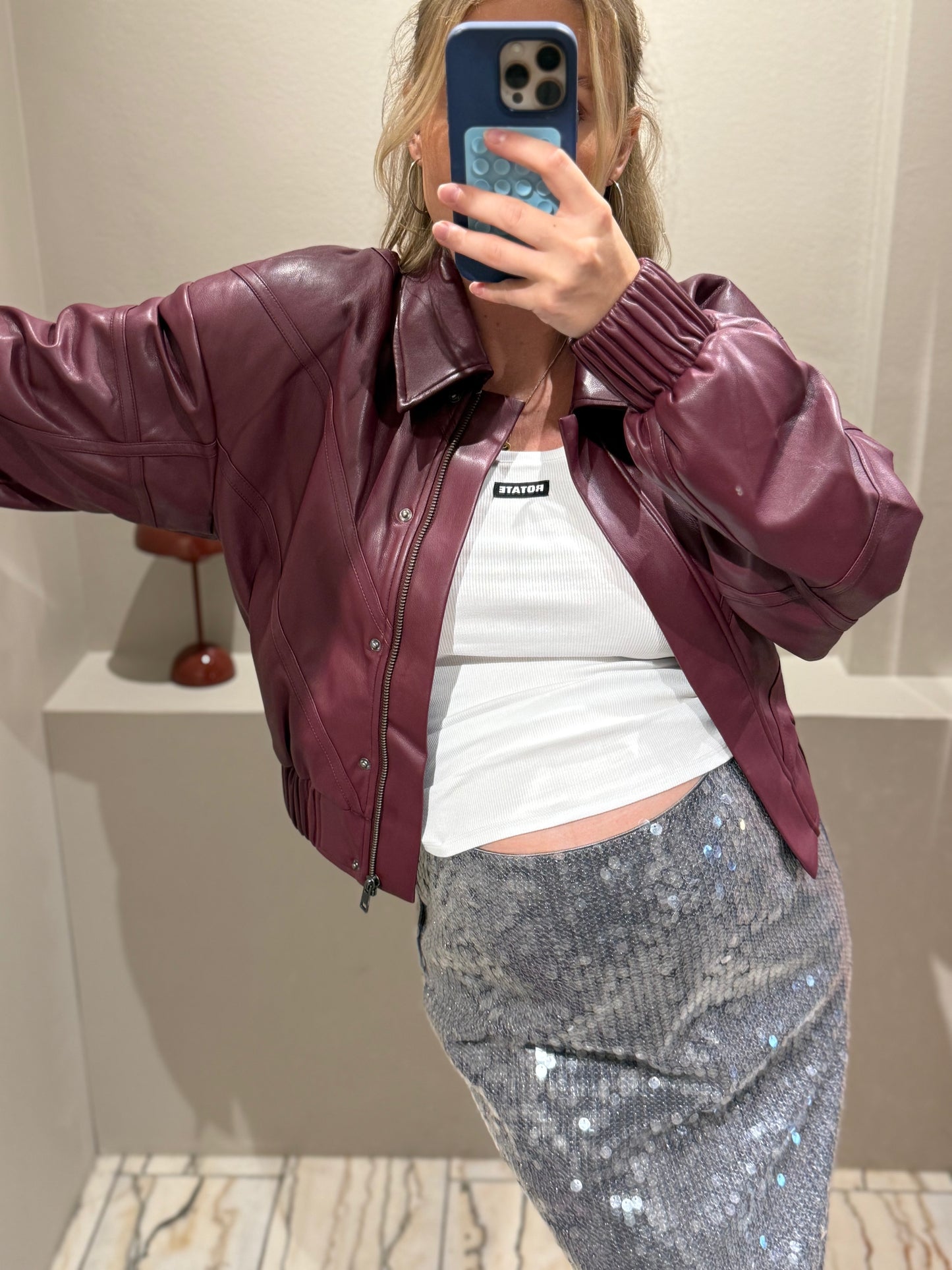 Rotate Bomber Jacket