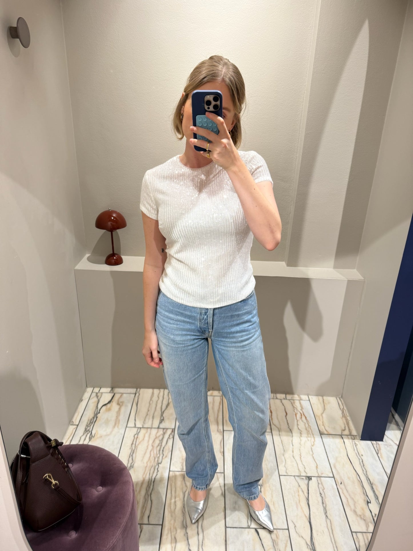 Rotate Sequins T-Shirt