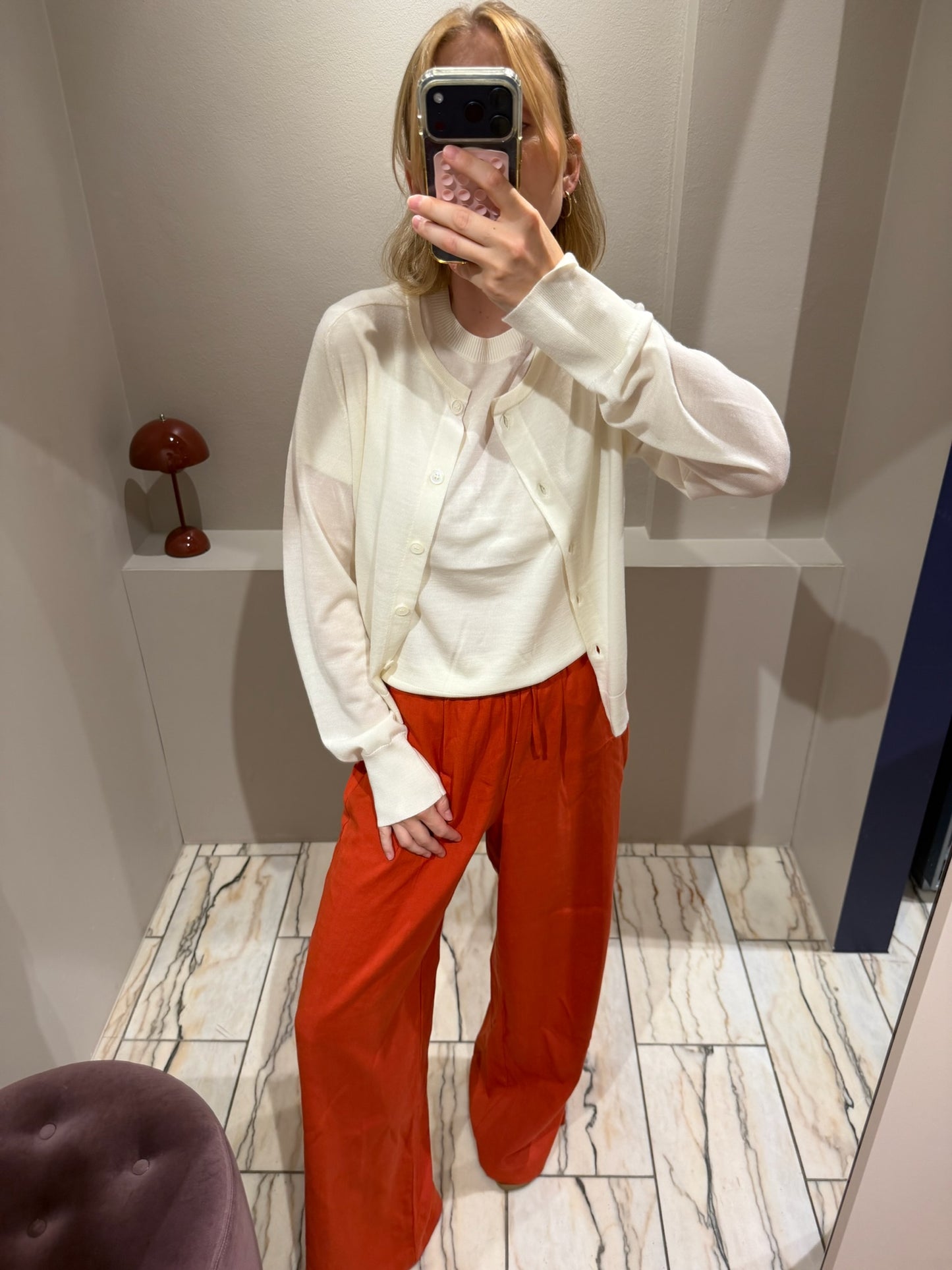 G-Cardigan Creme