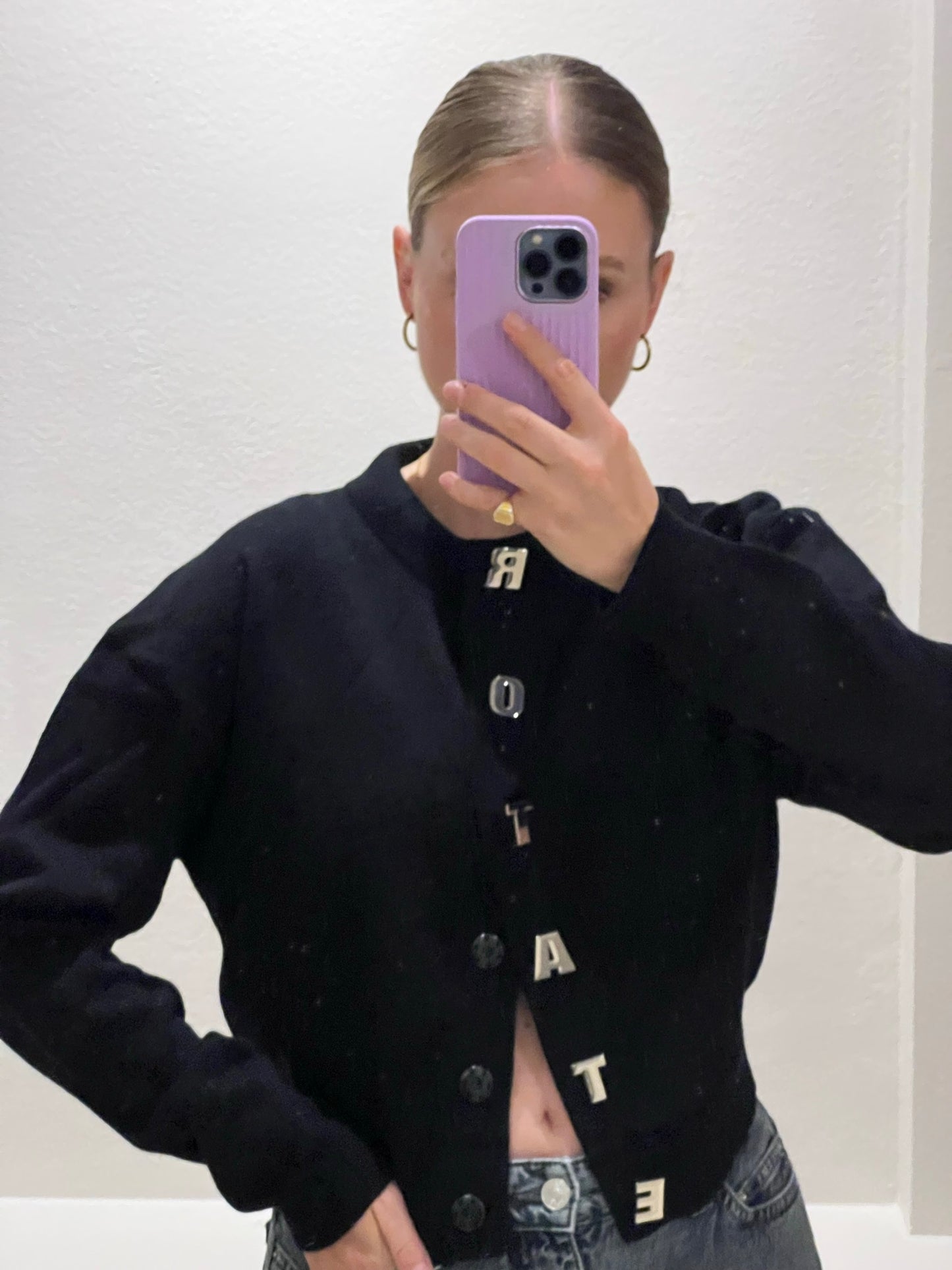 Rotate Firm Knit Cardigan