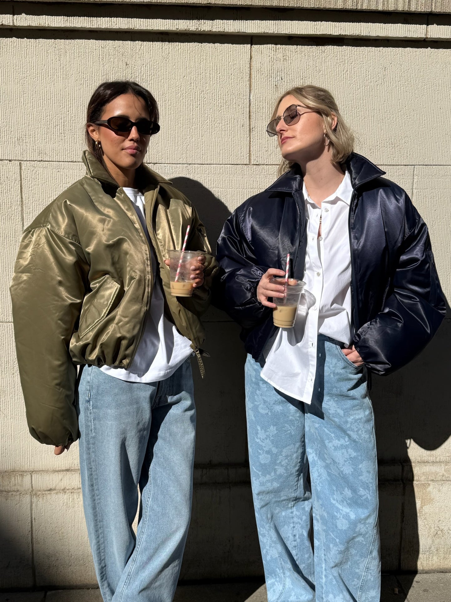 Oval Square Blink Bomber Jacket