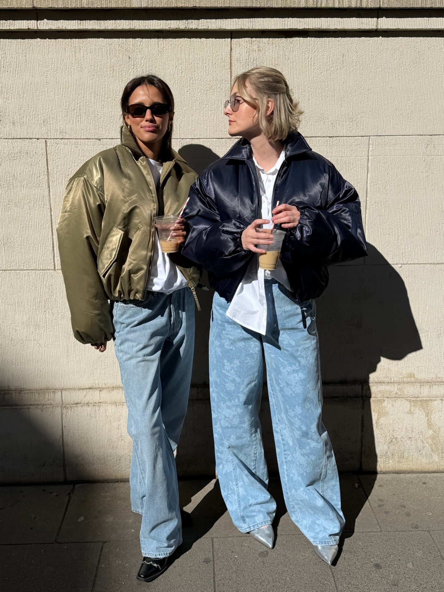 Oval Square Blink Bomber Jacket