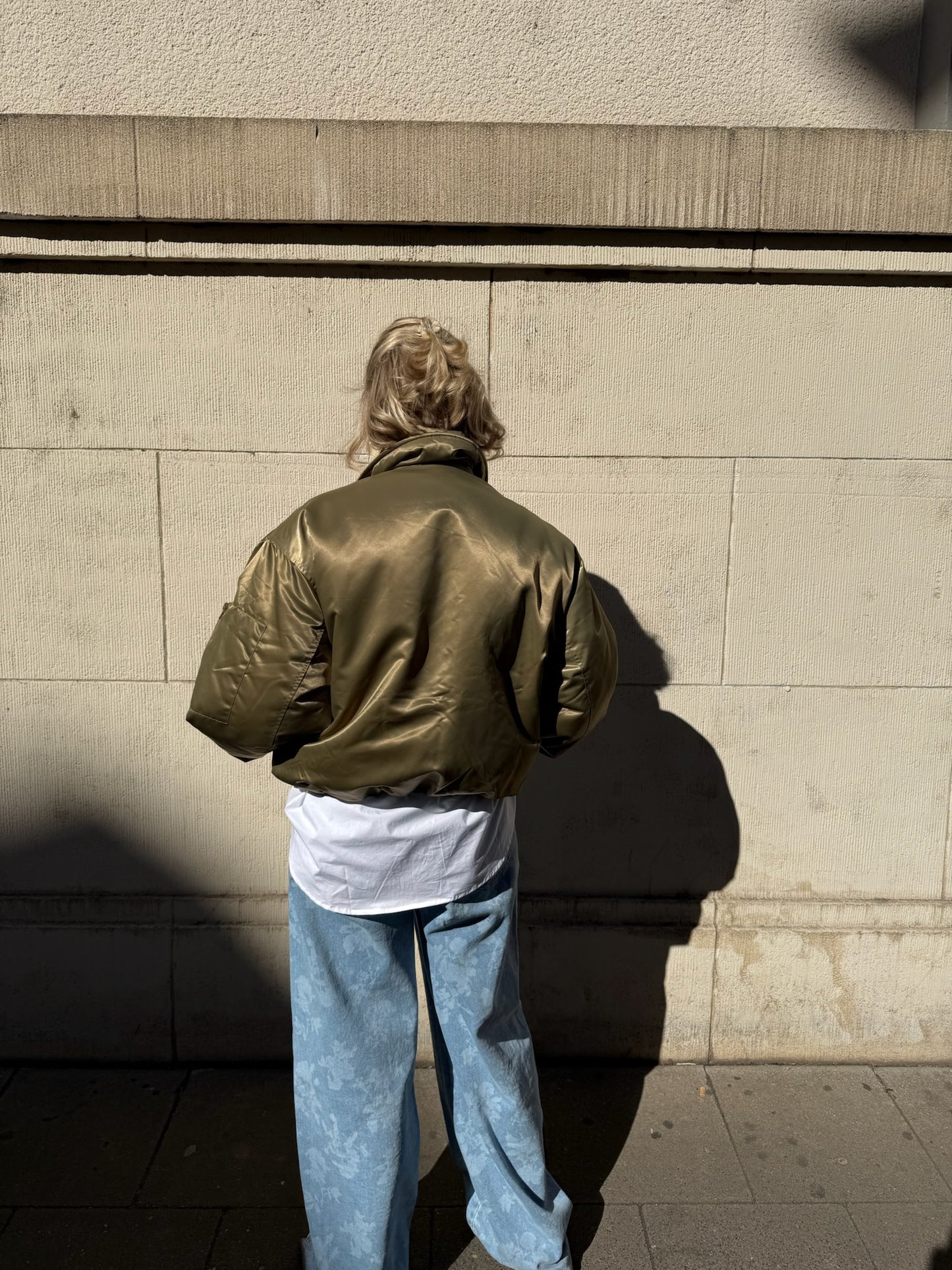 Oval Square Blink Bomber Jacket